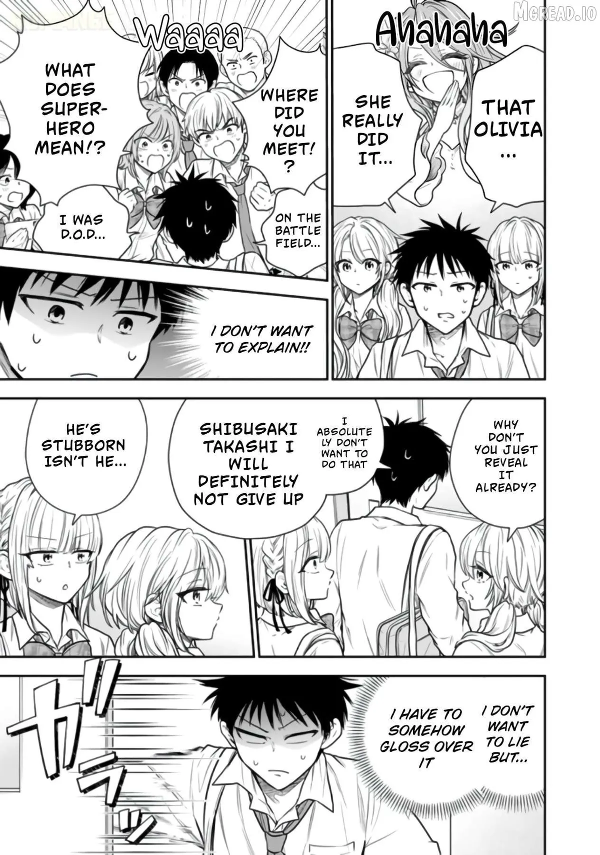 Senchi Kara Kaette kita Takashi-kun. Futsuu ni Koukou Seikatsu wo Okuritai Chapter 16 page 14 - 