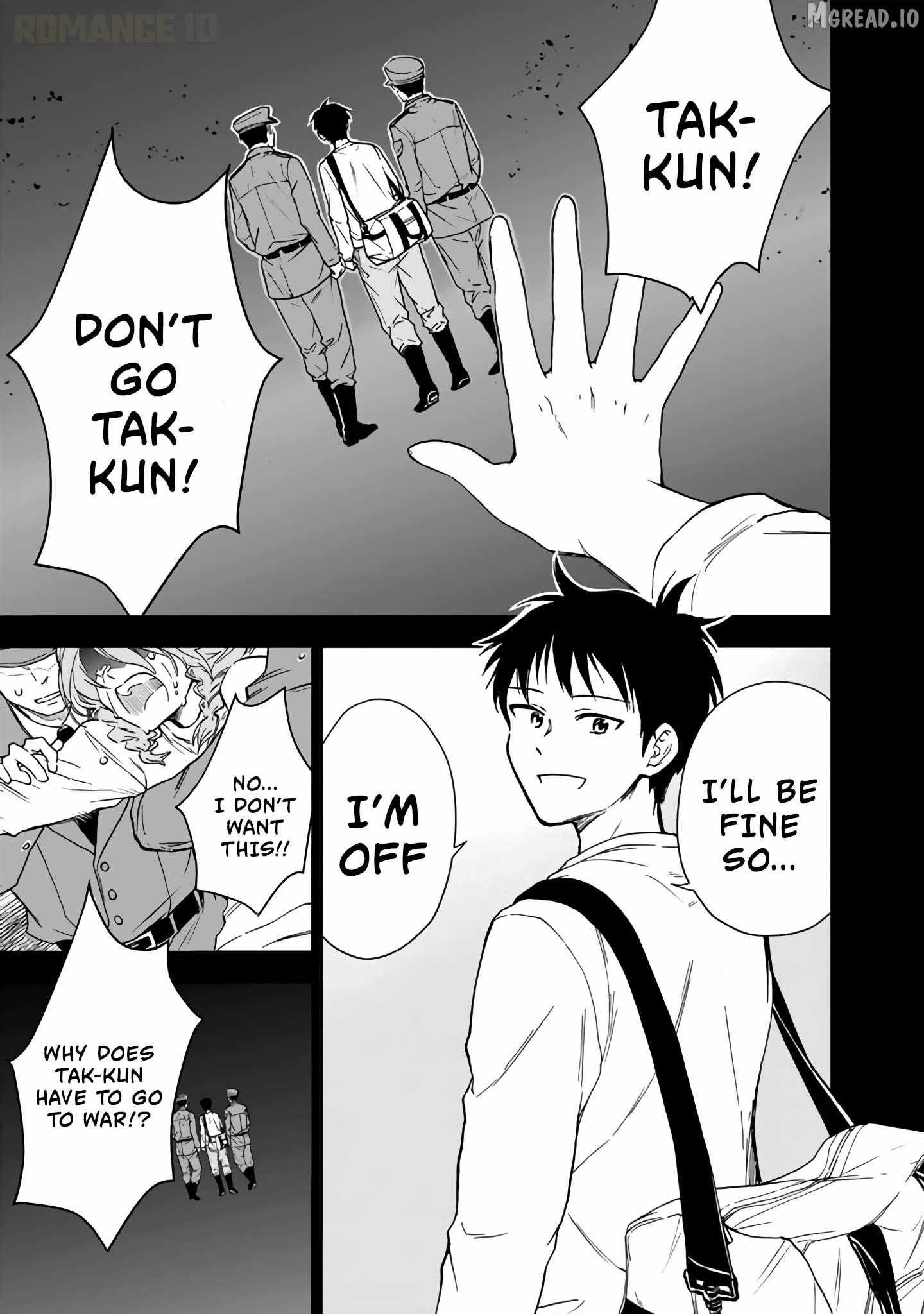 Senchi Kara Kaette kita Takashi-kun. Futsuu ni Koukou Seikatsu wo Okuritai Chapter 2 page 2 - 