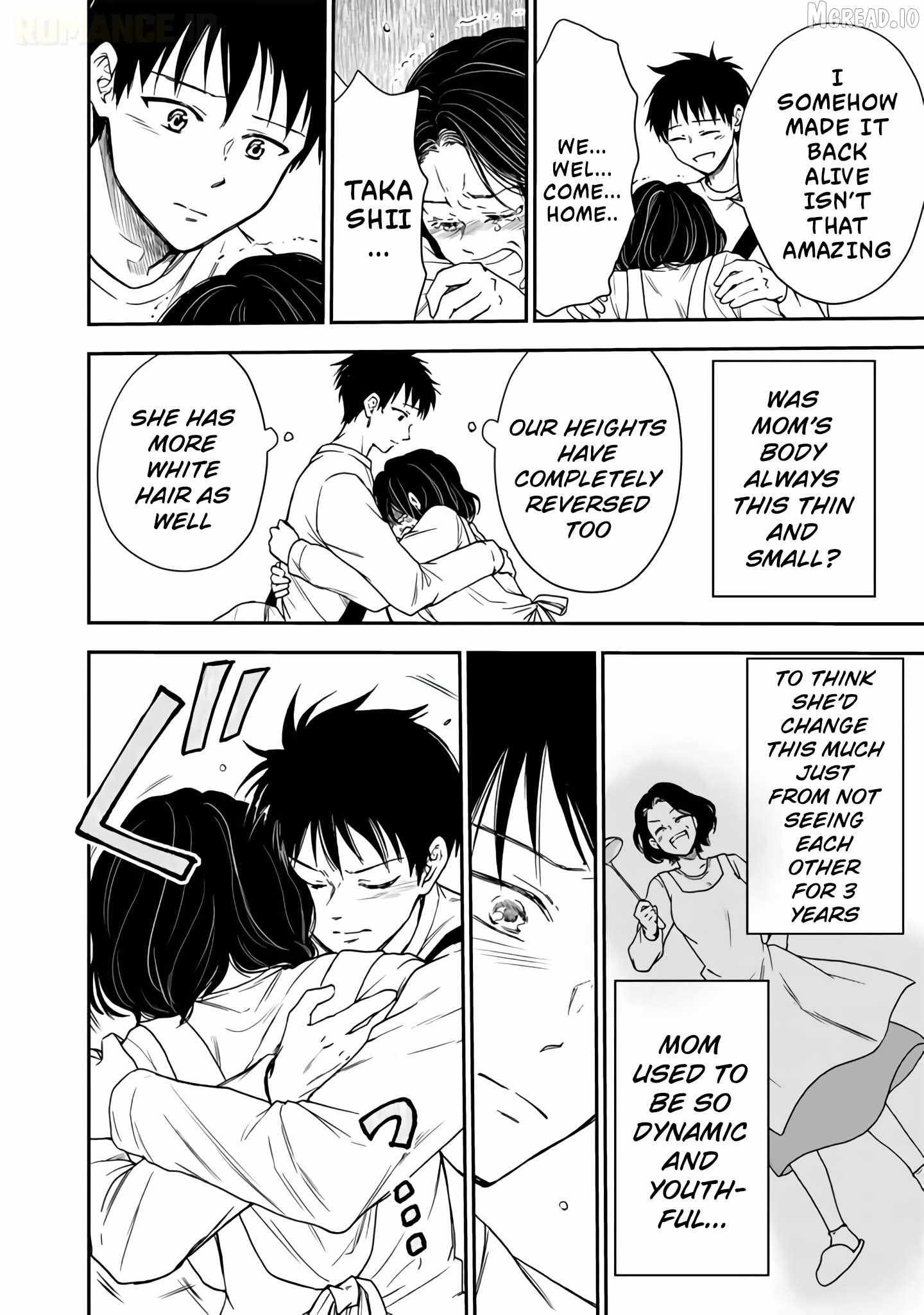 Senchi Kara Kaette kita Takashi-kun. Futsuu ni Koukou Seikatsu wo Okuritai Chapter 2 page 19 - 