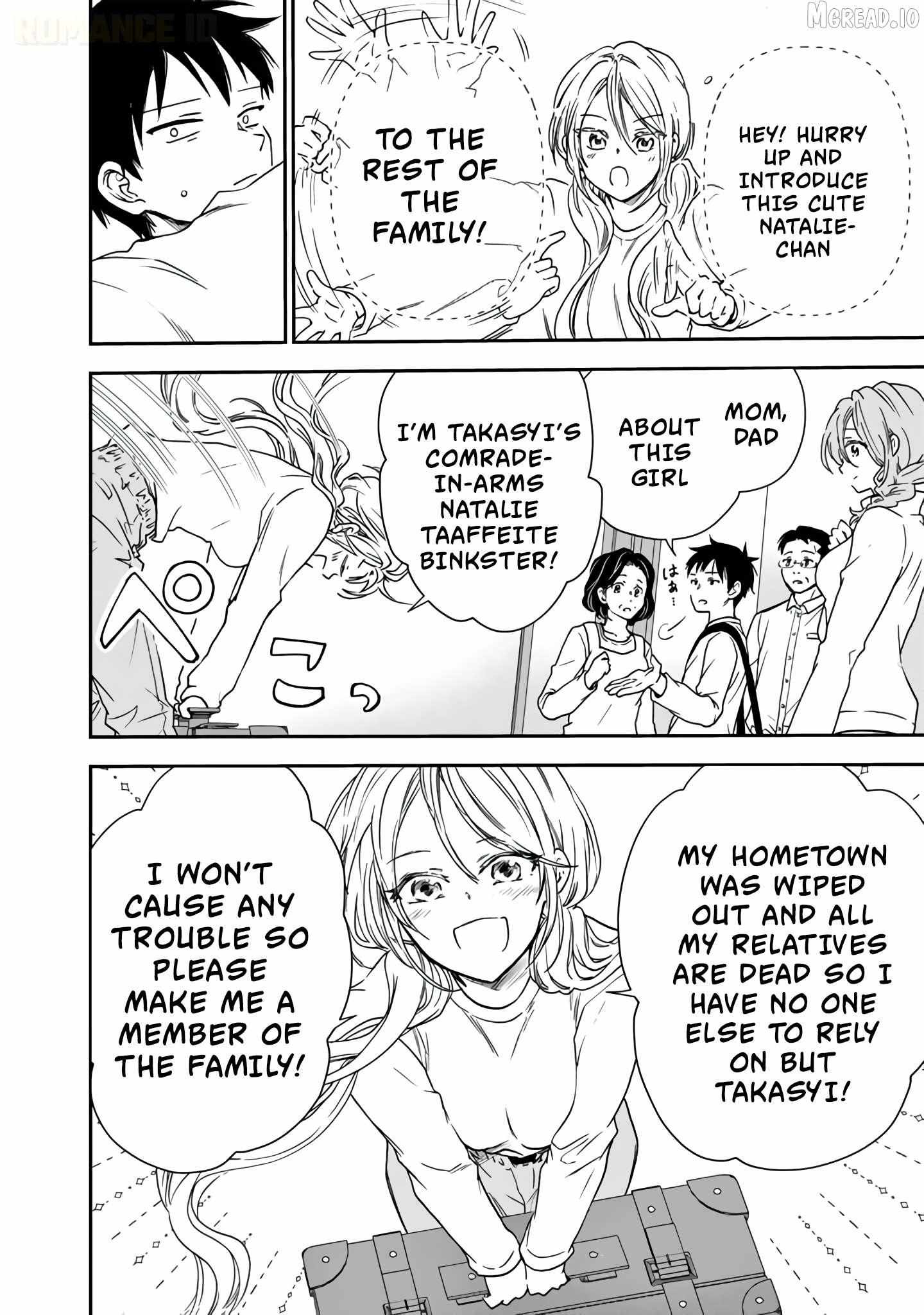 Senchi Kara Kaette kita Takashi-kun. Futsuu ni Koukou Seikatsu wo Okuritai Chapter 2 page 21 - 
