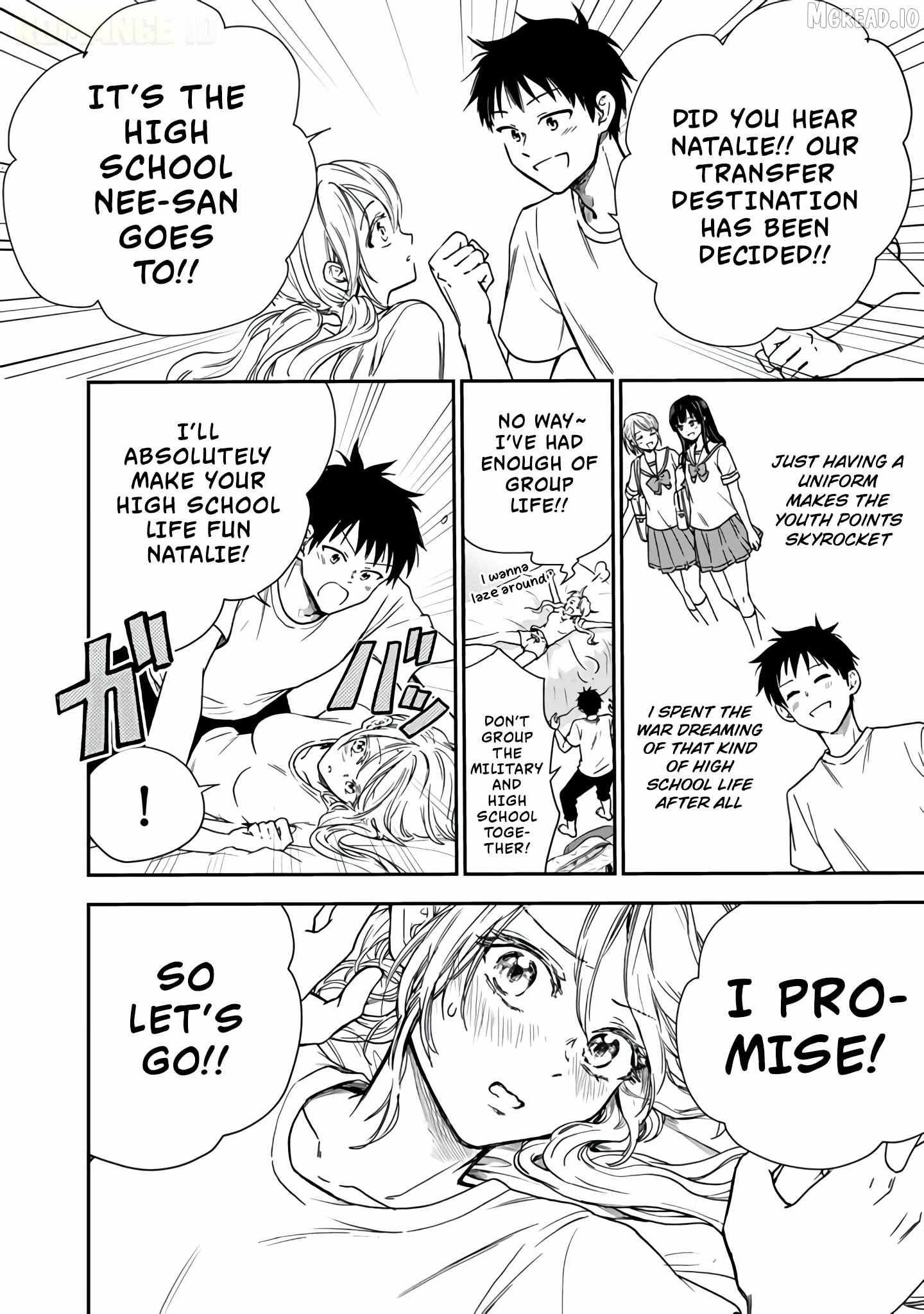 Senchi Kara Kaette kita Takashi-kun. Futsuu ni Koukou Seikatsu wo Okuritai Chapter 2 page 29 - 