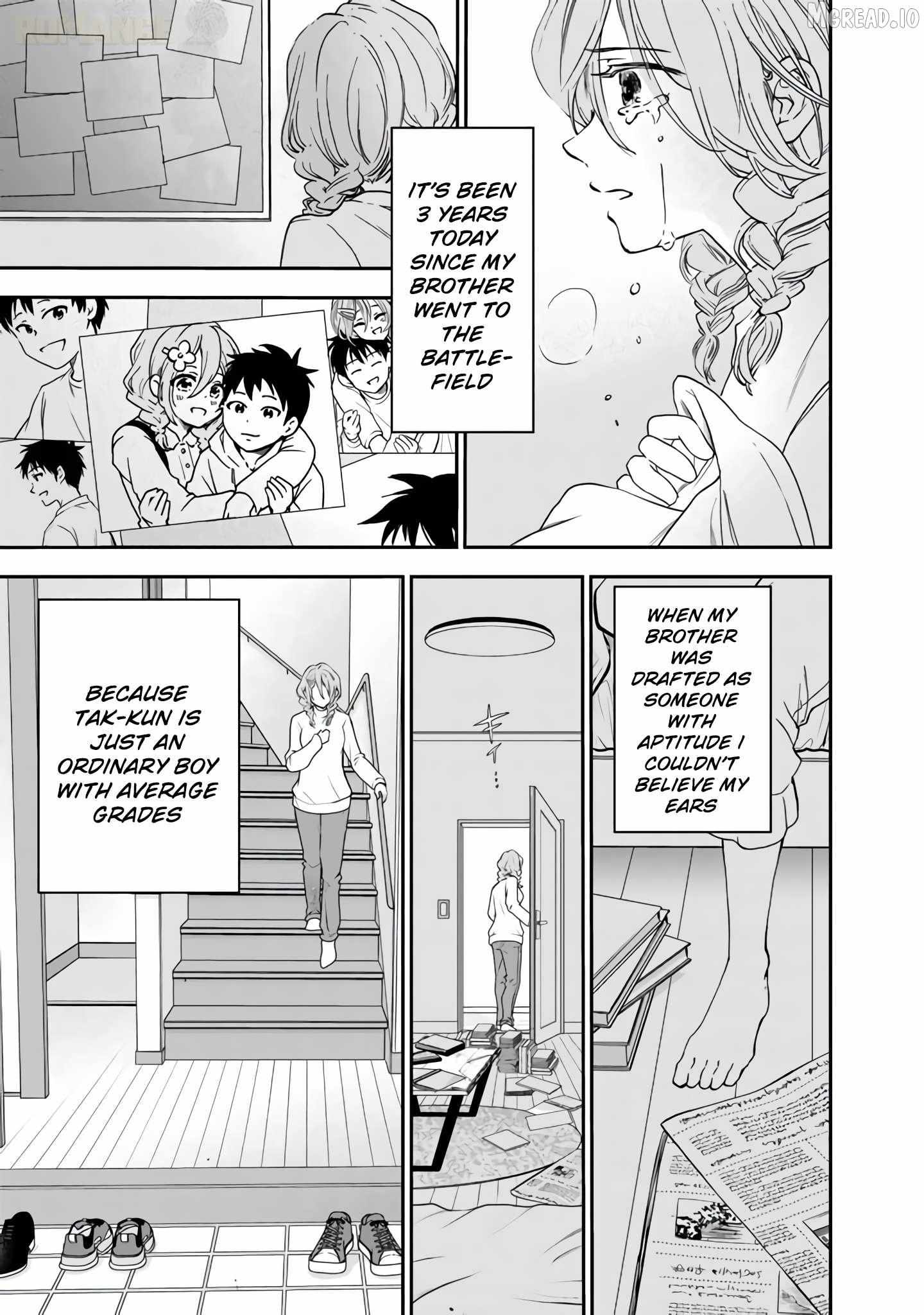 Senchi Kara Kaette kita Takashi-kun. Futsuu ni Koukou Seikatsu wo Okuritai Chapter 2 page 4 - 