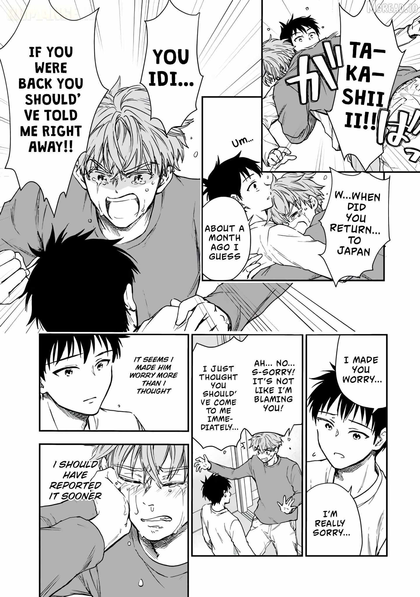 Senchi Kara Kaette kita Takashi-kun. Futsuu ni Koukou Seikatsu wo Okuritai Chapter 5 page 13 - 