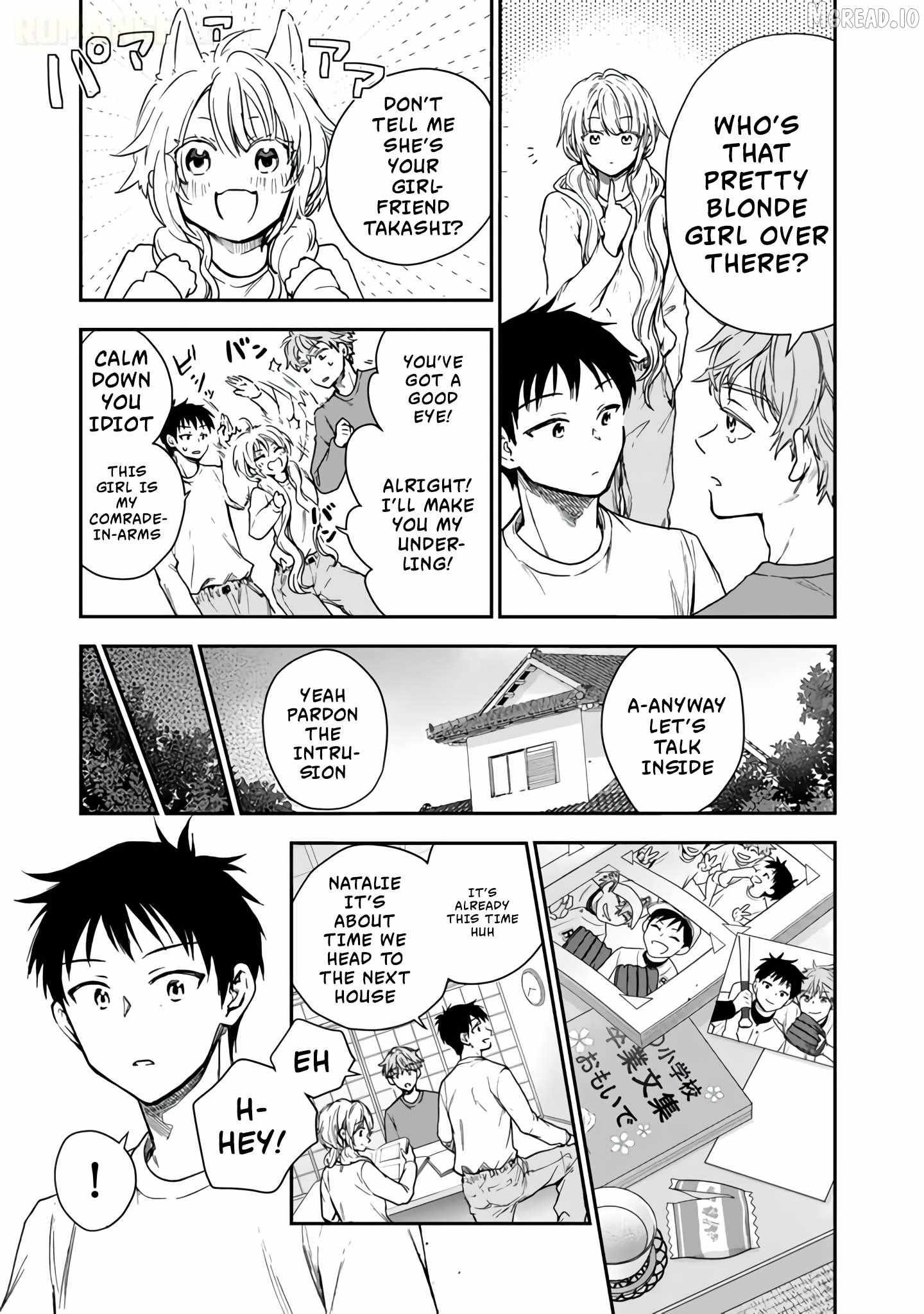 Senchi Kara Kaette kita Takashi-kun. Futsuu ni Koukou Seikatsu wo Okuritai Chapter 5 page 14 - 