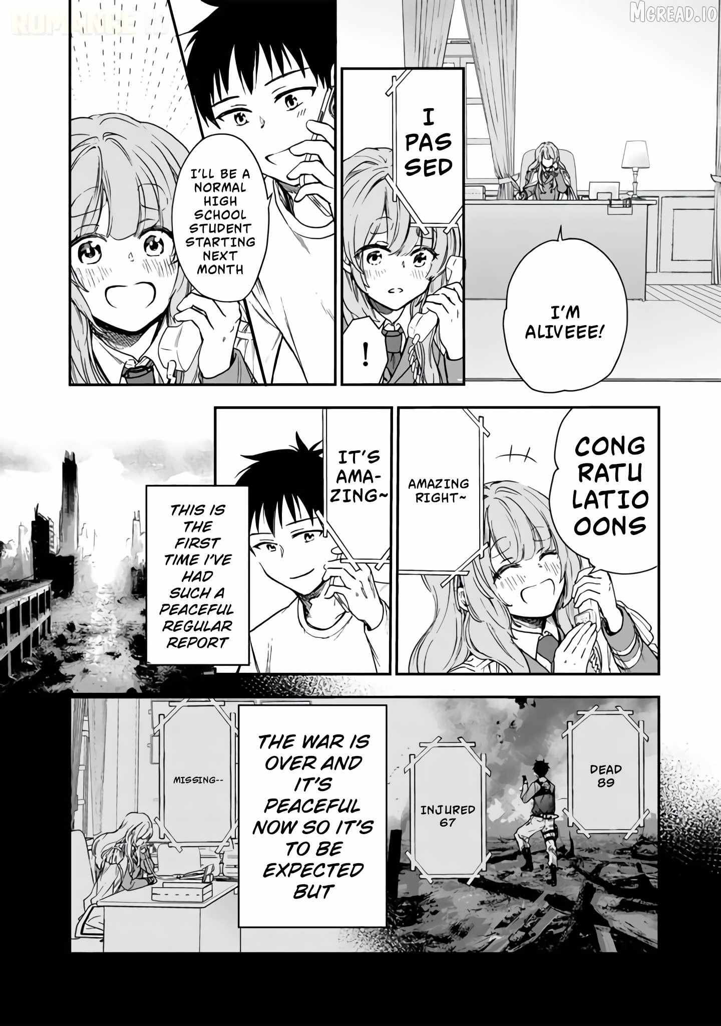 Senchi Kara Kaette kita Takashi-kun. Futsuu ni Koukou Seikatsu wo Okuritai Chapter 5 page 31 - 