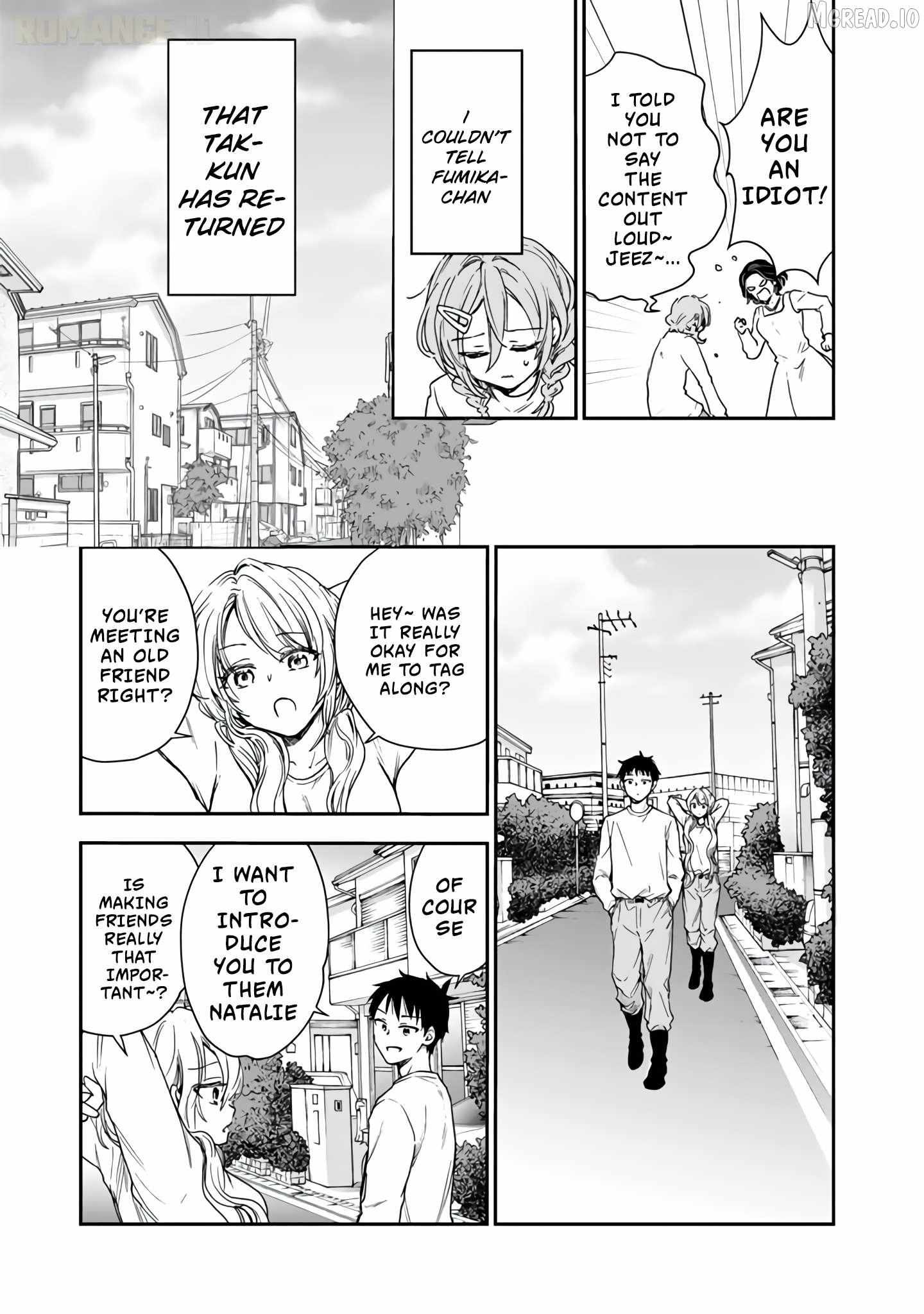 Senchi Kara Kaette kita Takashi-kun. Futsuu ni Koukou Seikatsu wo Okuritai Chapter 5 page 8 - 