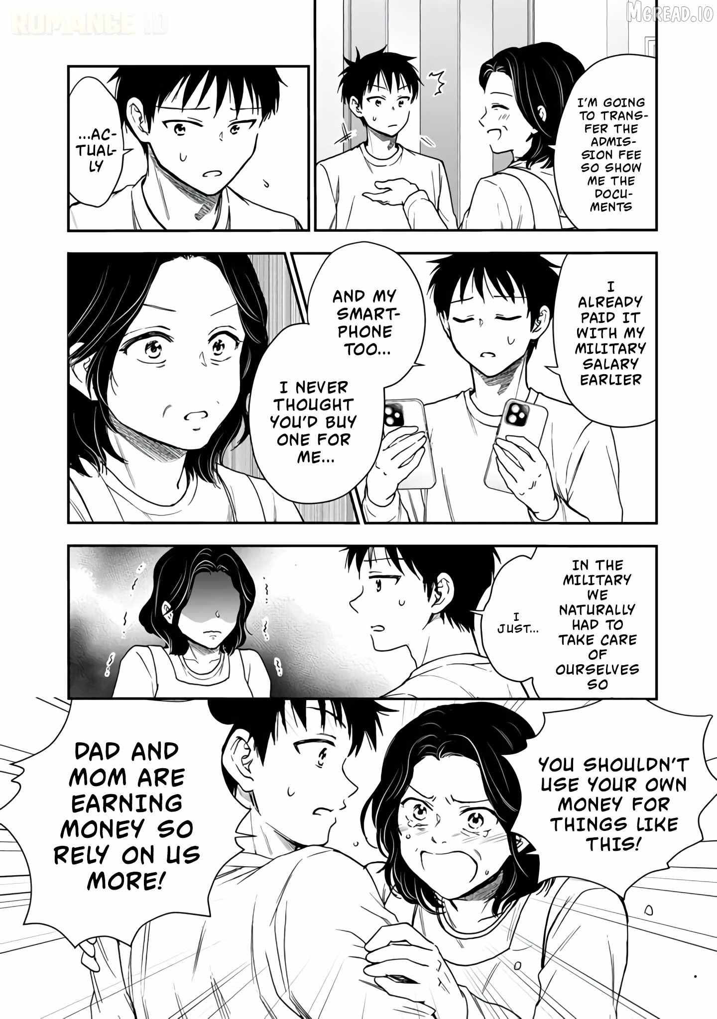 Senchi Kara Kaette kita Takashi-kun. Futsuu ni Koukou Seikatsu wo Okuritai Chapter 6 page 11 - 
