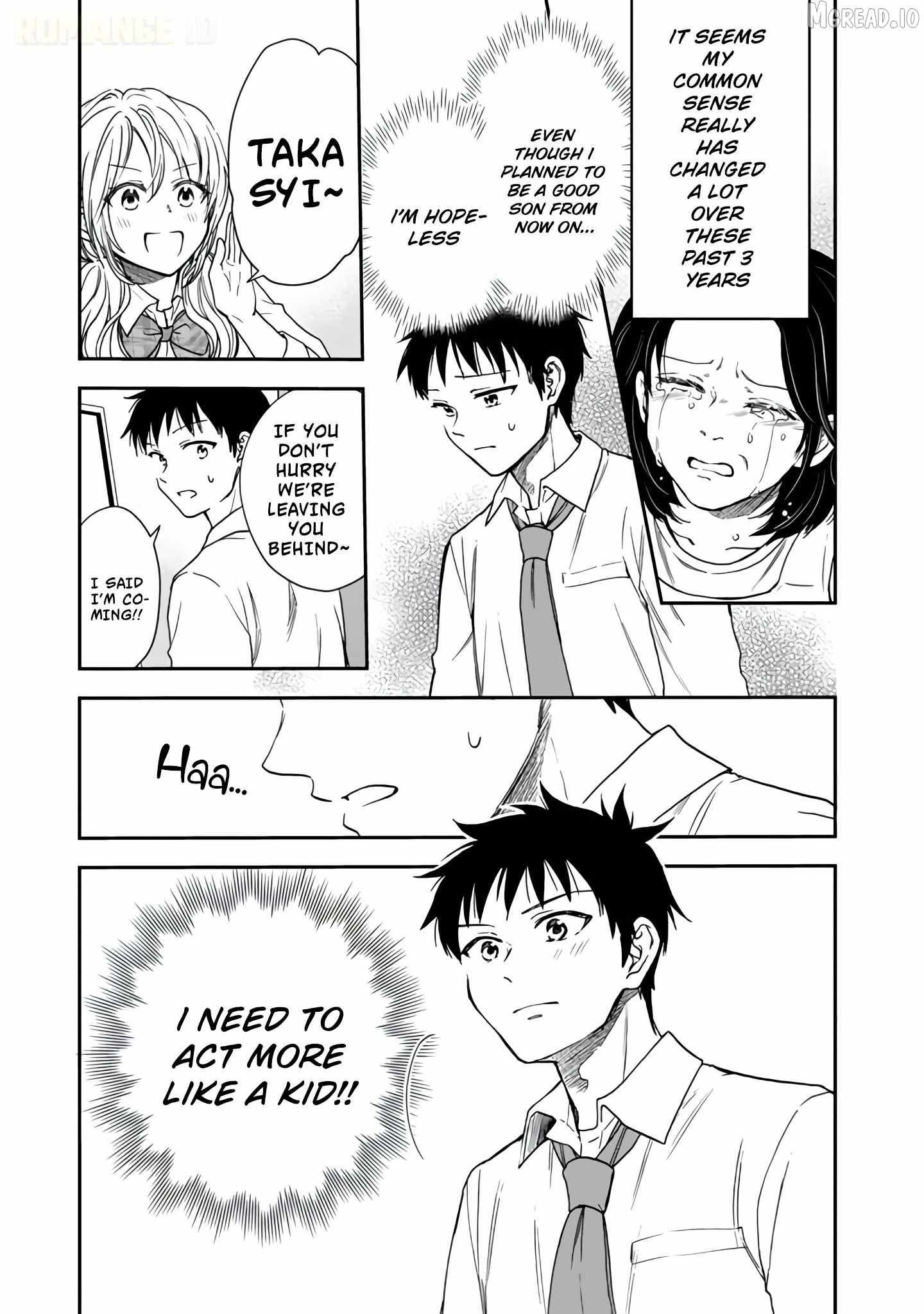 Senchi Kara Kaette kita Takashi-kun. Futsuu ni Koukou Seikatsu wo Okuritai Chapter 6 page 12 - 