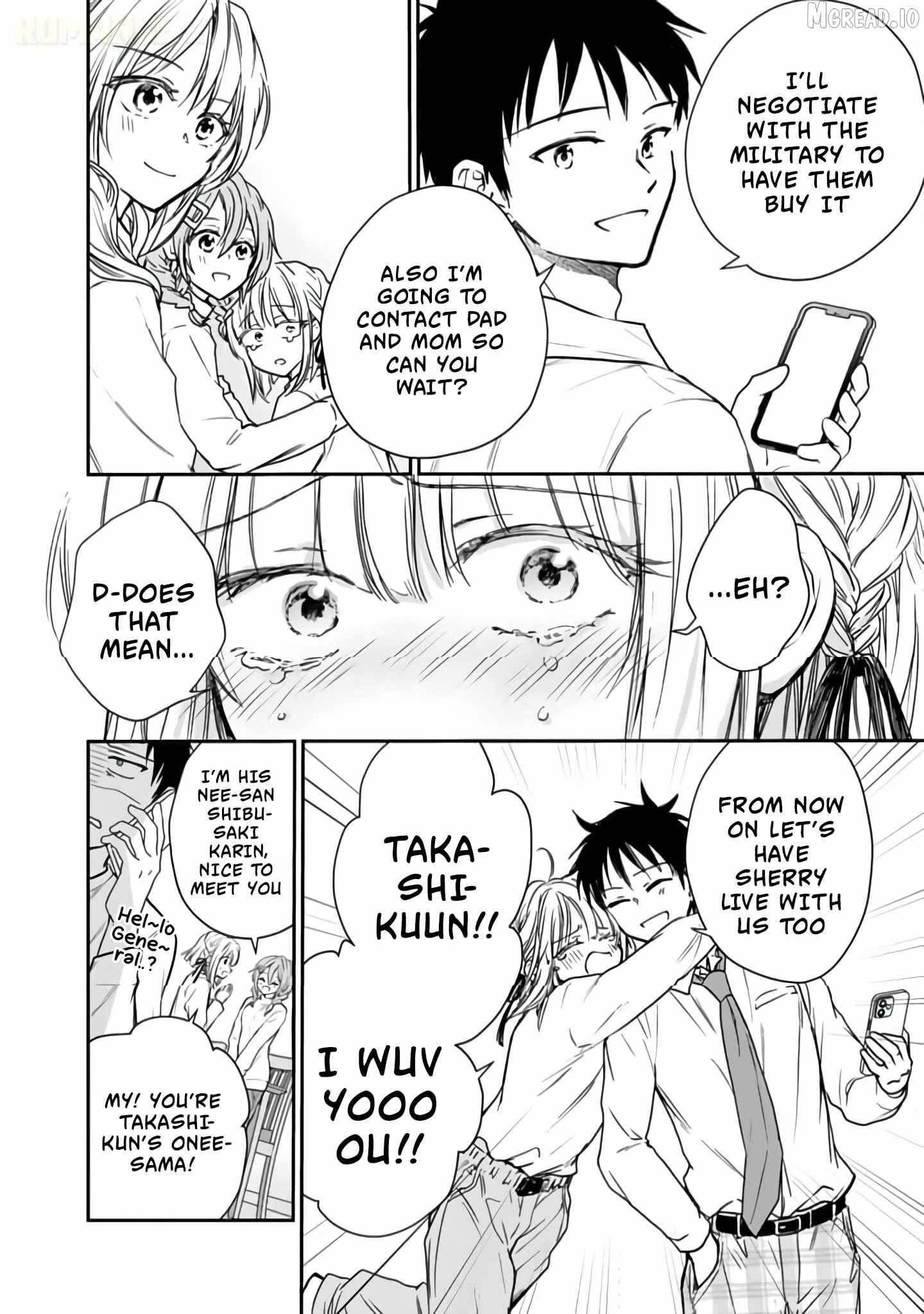Senchi Kara Kaette kita Takashi-kun. Futsuu ni Koukou Seikatsu wo Okuritai Chapter 7 page 13 - 