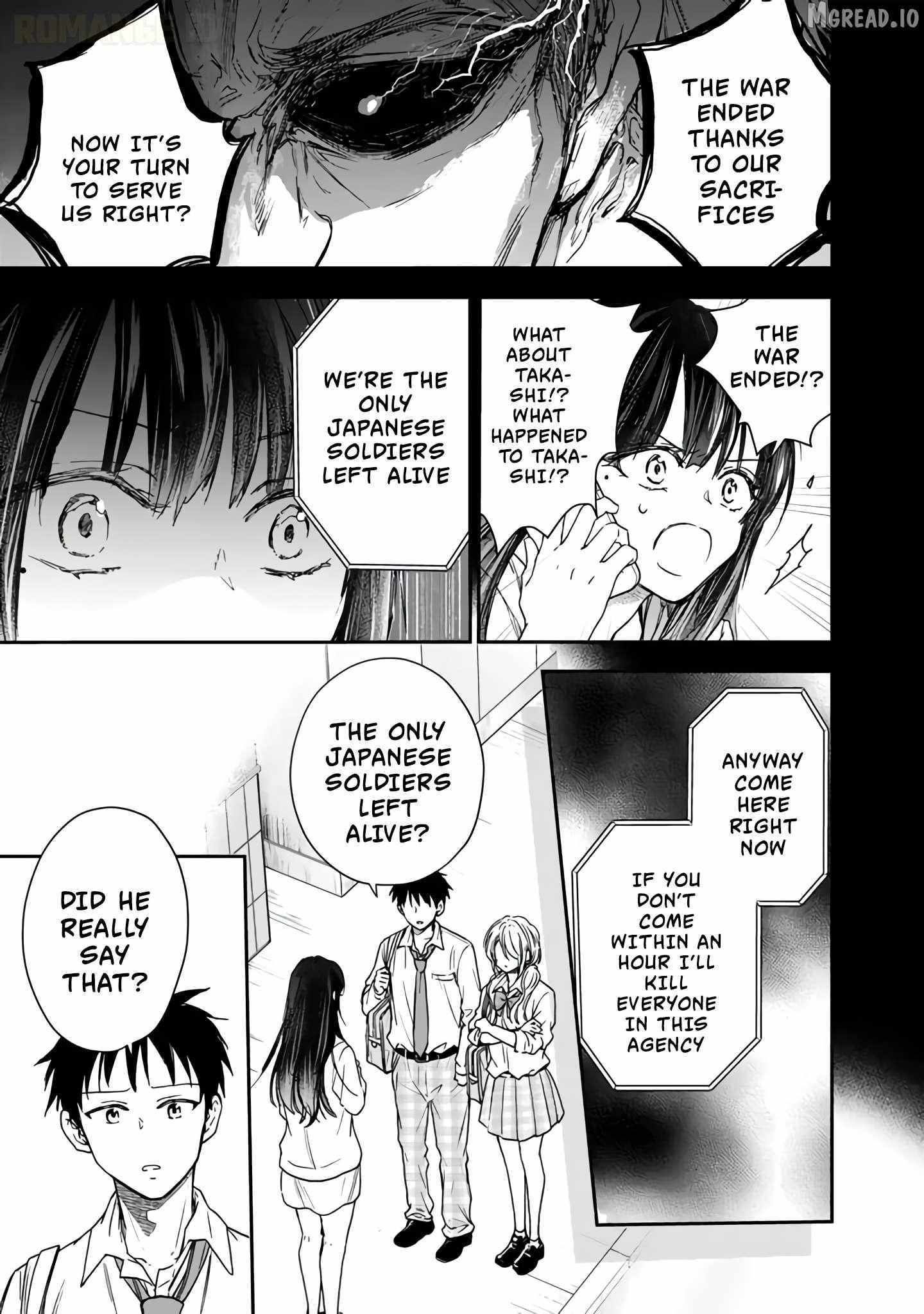 Senchi Kara Kaette kita Takashi-kun. Futsuu ni Koukou Seikatsu wo Okuritai Chapter 7 page 30 - 
