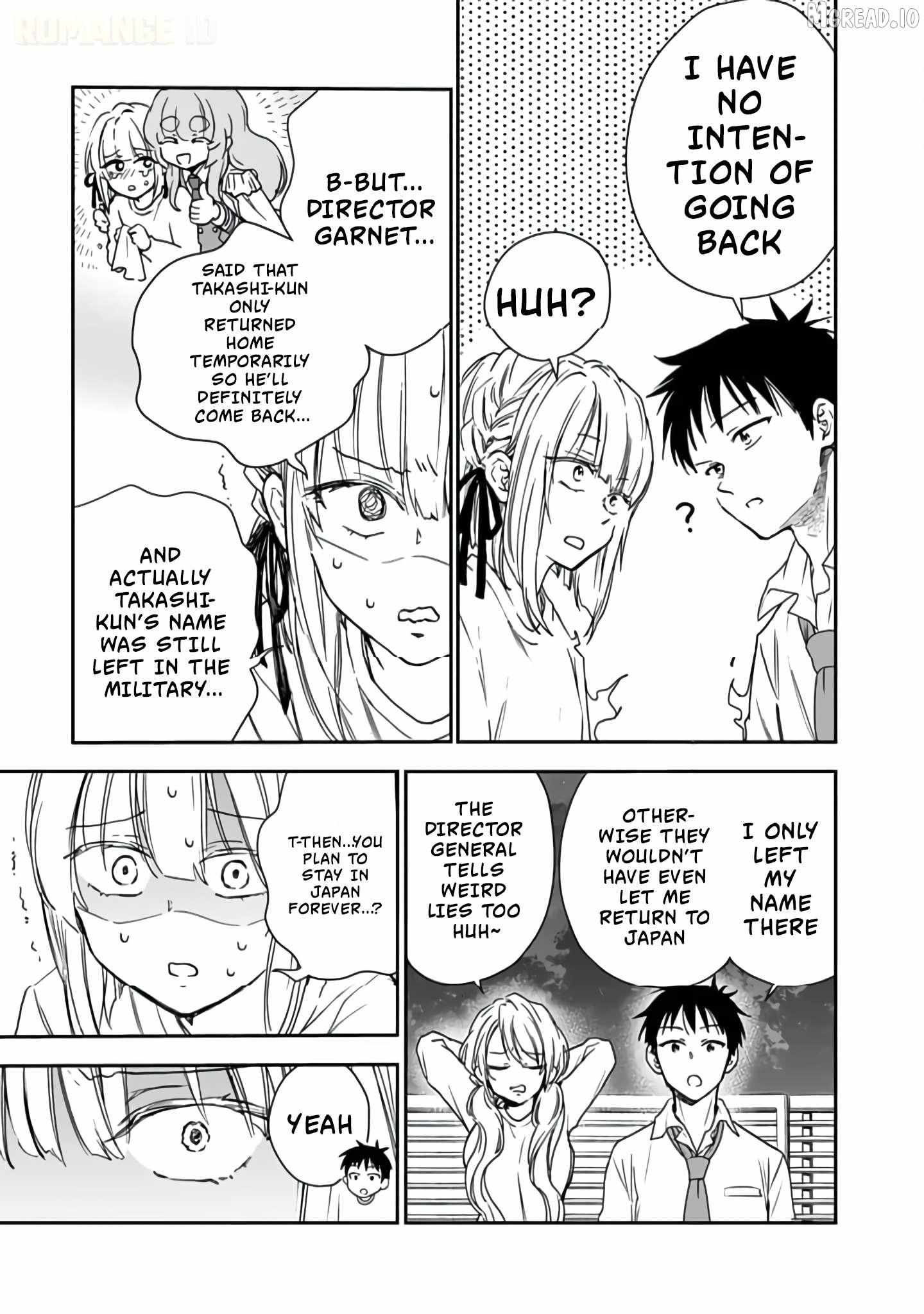 Senchi Kara Kaette kita Takashi-kun. Futsuu ni Koukou Seikatsu wo Okuritai Chapter 7 page 8 - 