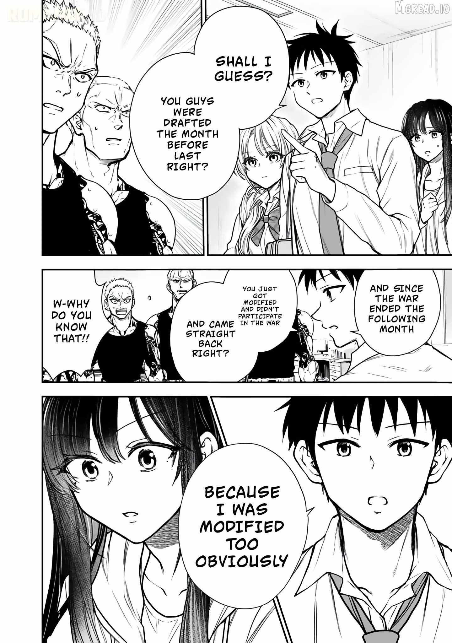 Senchi Kara Kaette kita Takashi-kun. Futsuu ni Koukou Seikatsu wo Okuritai Chapter 8 page 11 - 