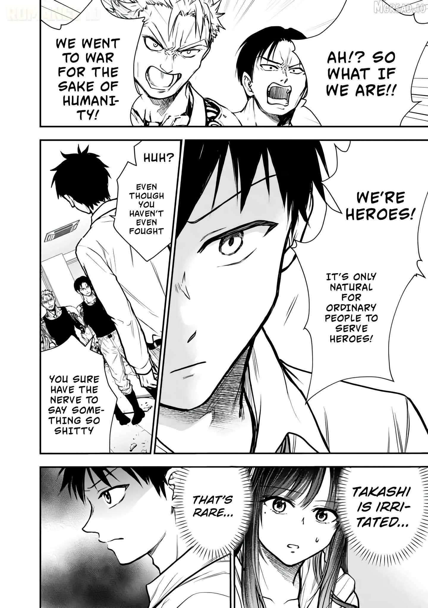 Senchi Kara Kaette kita Takashi-kun. Futsuu ni Koukou Seikatsu wo Okuritai Chapter 8 page 13 - 
