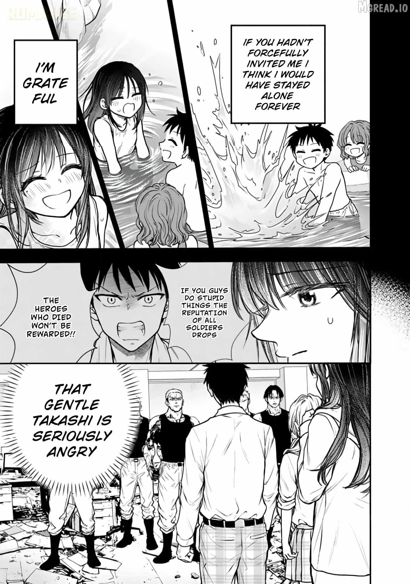 Senchi Kara Kaette kita Takashi-kun. Futsuu ni Koukou Seikatsu wo Okuritai Chapter 8 page 22 - 