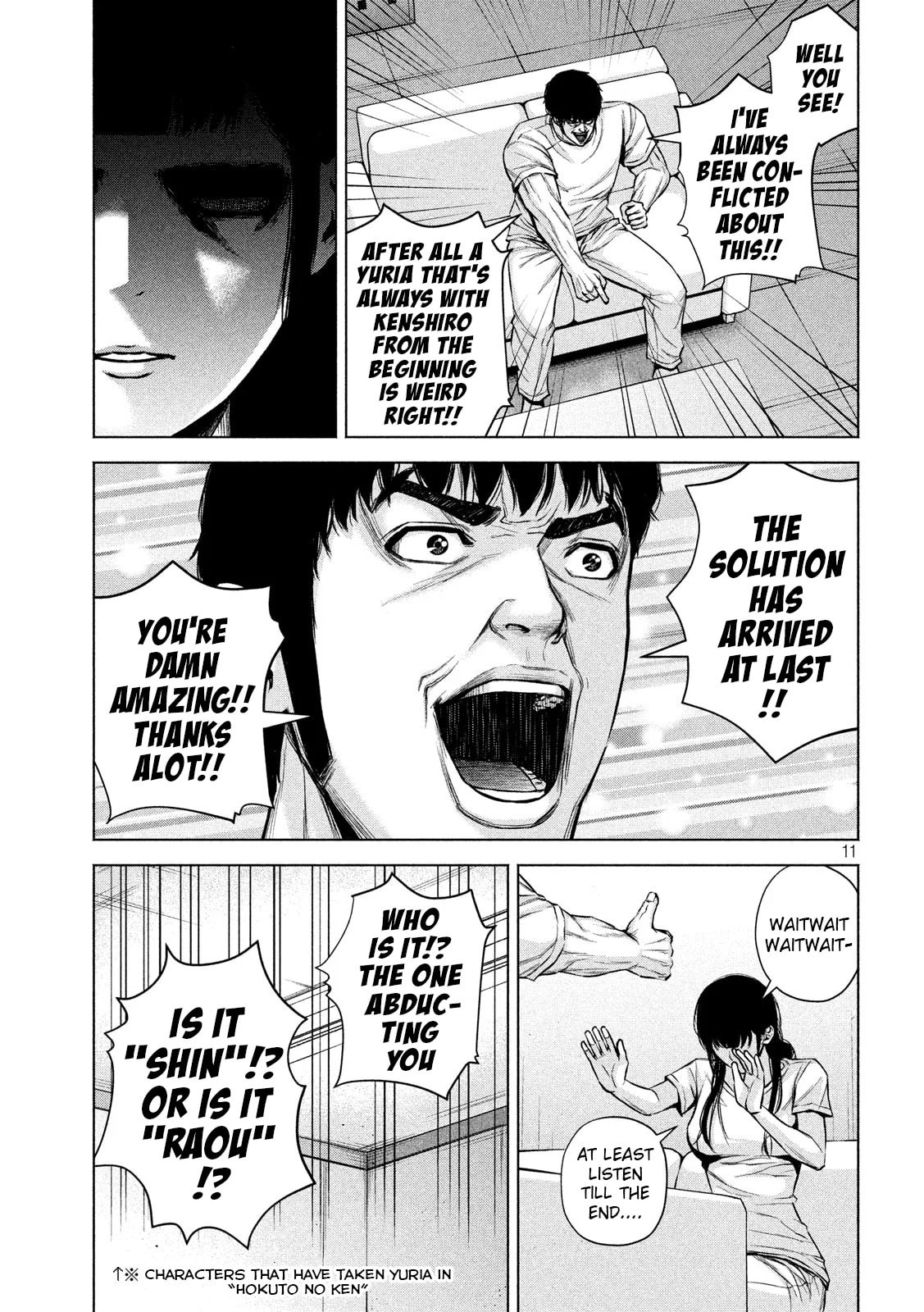 Send My Regards to Kenshiro Chapter 27 page 11 - 
