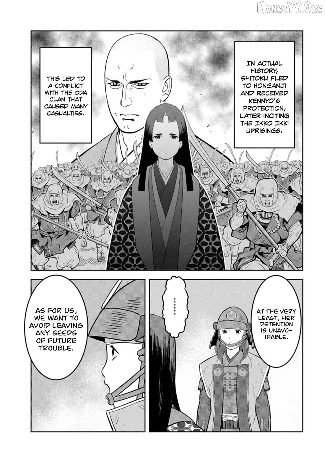 Sengoku Komachi Kurou Tan! Chapter 100 page 4 - 