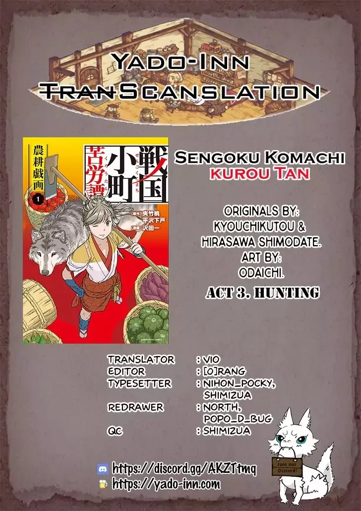 Sengoku Komachi Kurou Tan! Chapter 3 page 1 - 