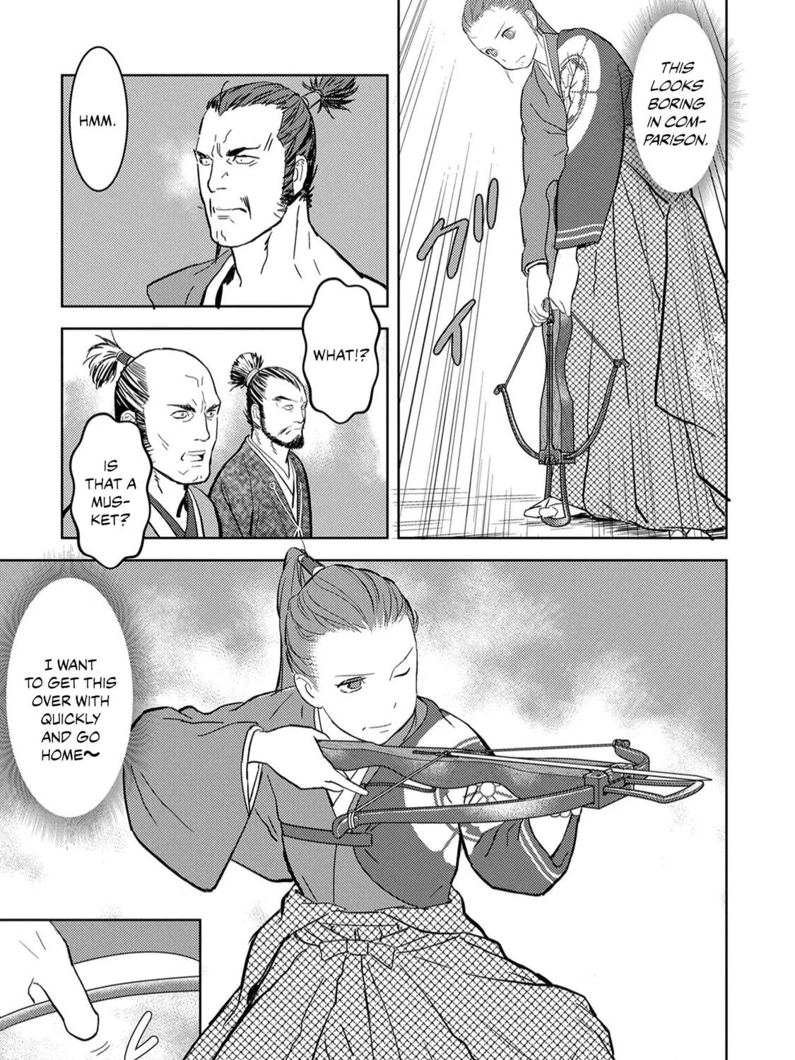 Sengoku Komachi Kuroutan: Noukou Giga Chapter 10 page 46 - 