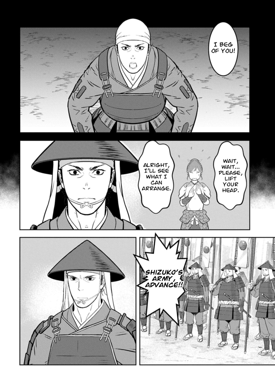 Sengoku Komachi Kuroutan: Noukou Giga Chapter 101 page 13 - 