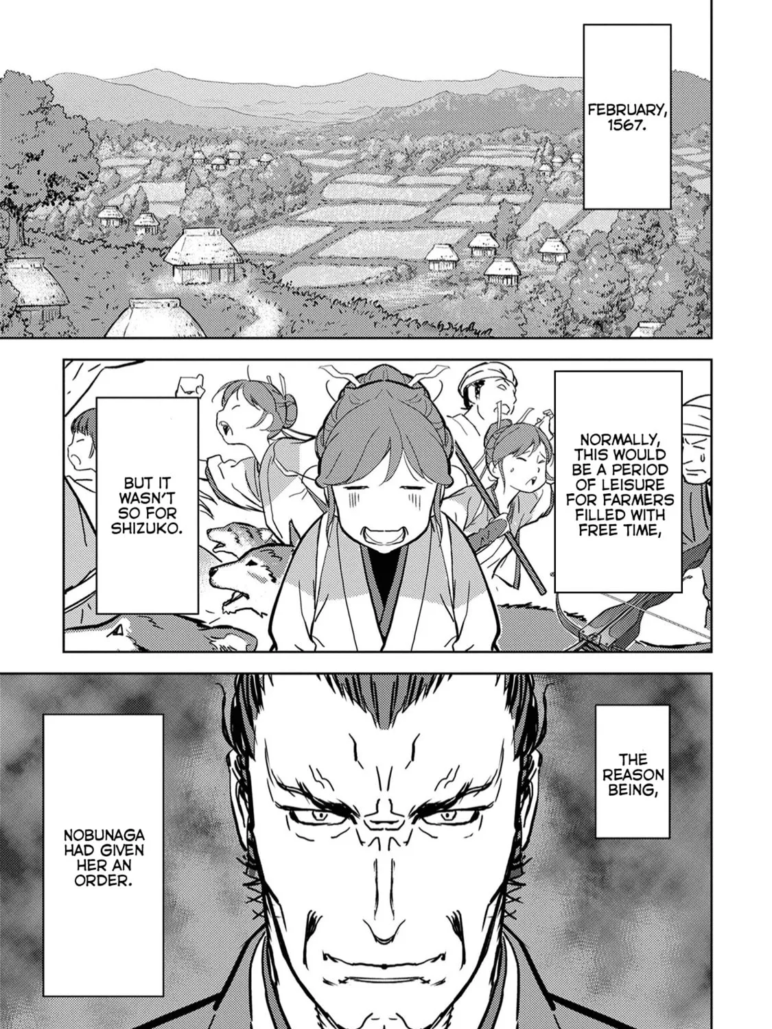 Sengoku Komachi Kuroutan: Noukou Giga Chapter 11 page 14 - 