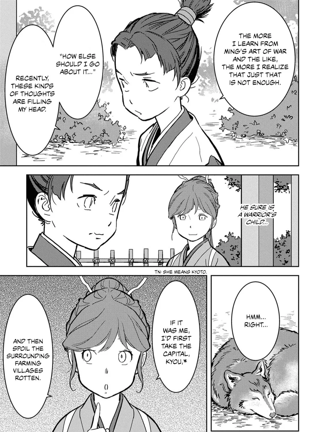 Sengoku Komachi Kuroutan: Noukou Giga Chapter 11 page 32 - 