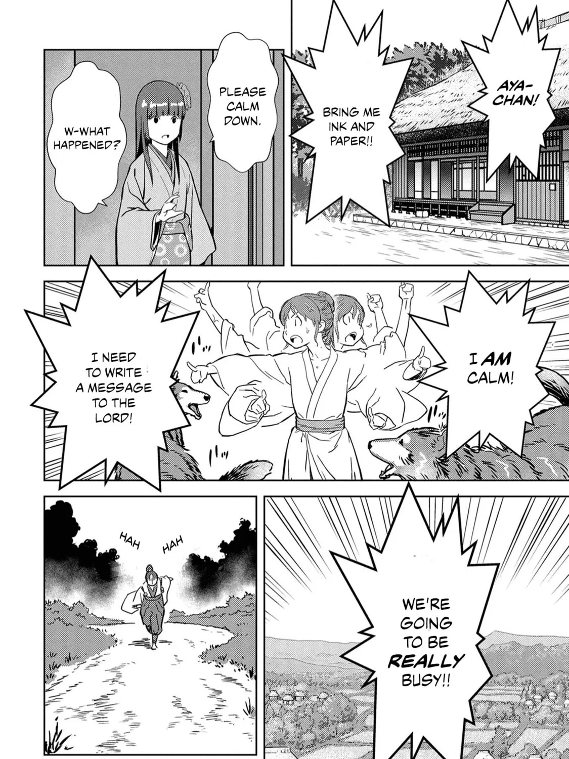 Sengoku Komachi Kuroutan: Noukou Giga Chapter 11 page 54 - 
