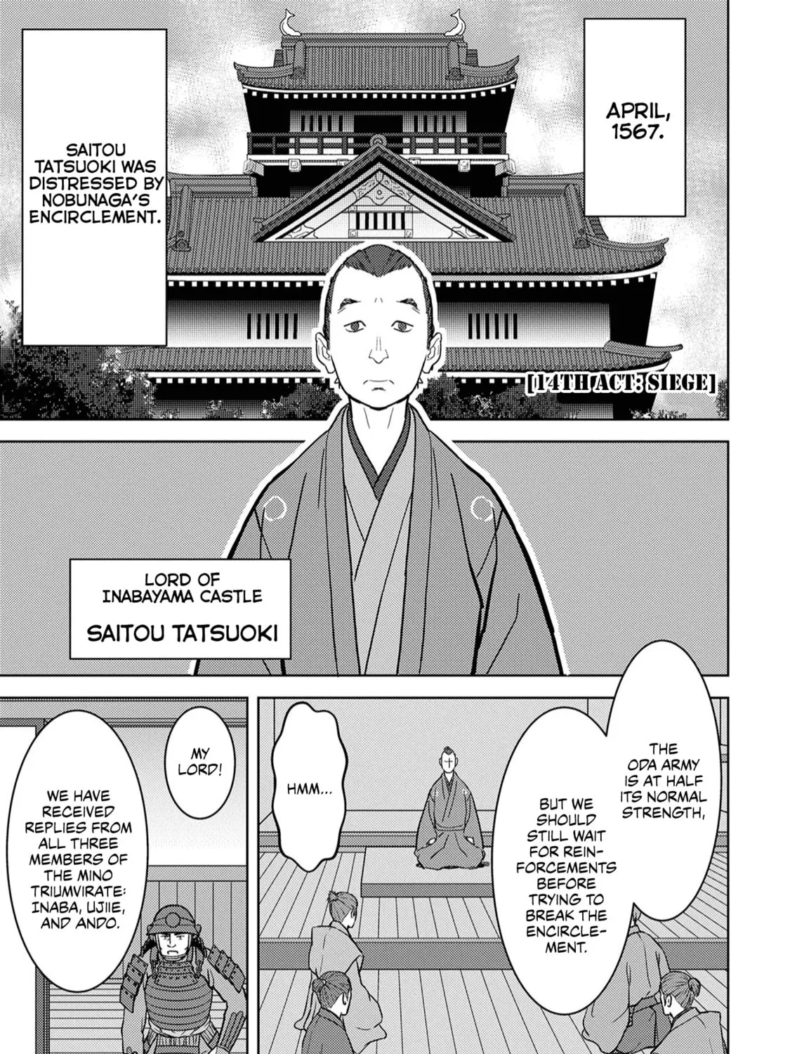 Sengoku Komachi Kuroutan: Noukou Giga Chapter 14 page 2 - 