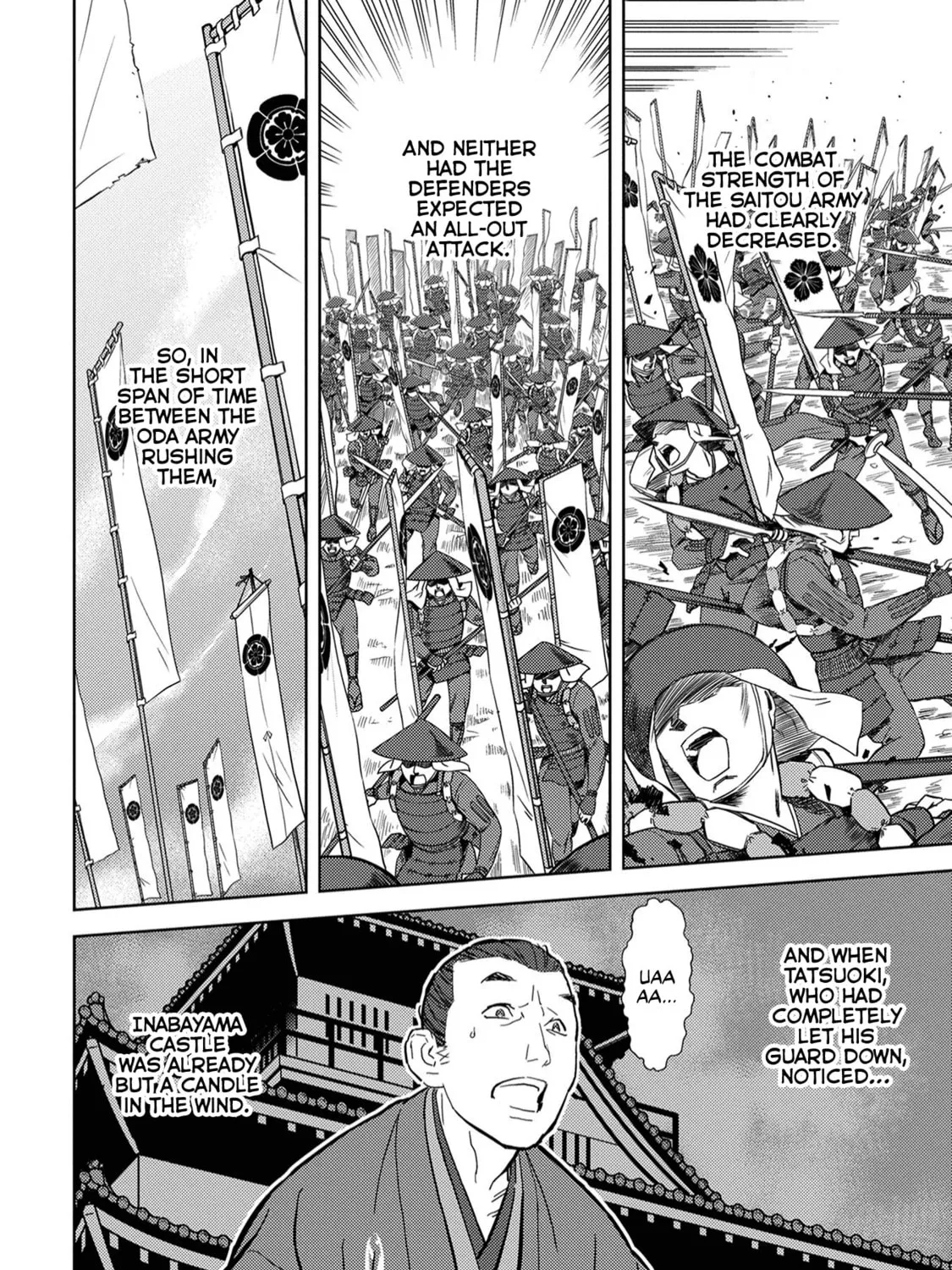 Sengoku Komachi Kuroutan: Noukou Giga Chapter 14 page 54 - 