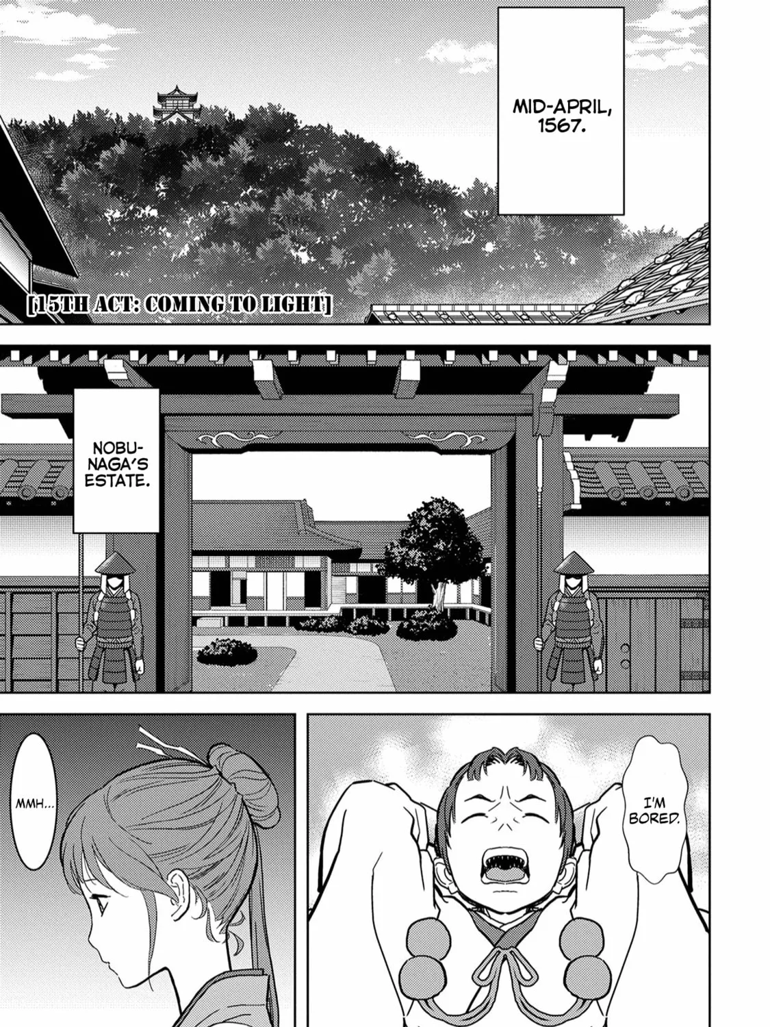 Sengoku Komachi Kuroutan: Noukou Giga Chapter 15 page 2 - 