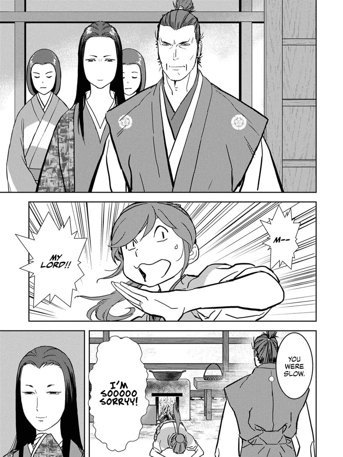 Sengoku Komachi Kuroutan: Noukou Giga Chapter 15 page 34 - 