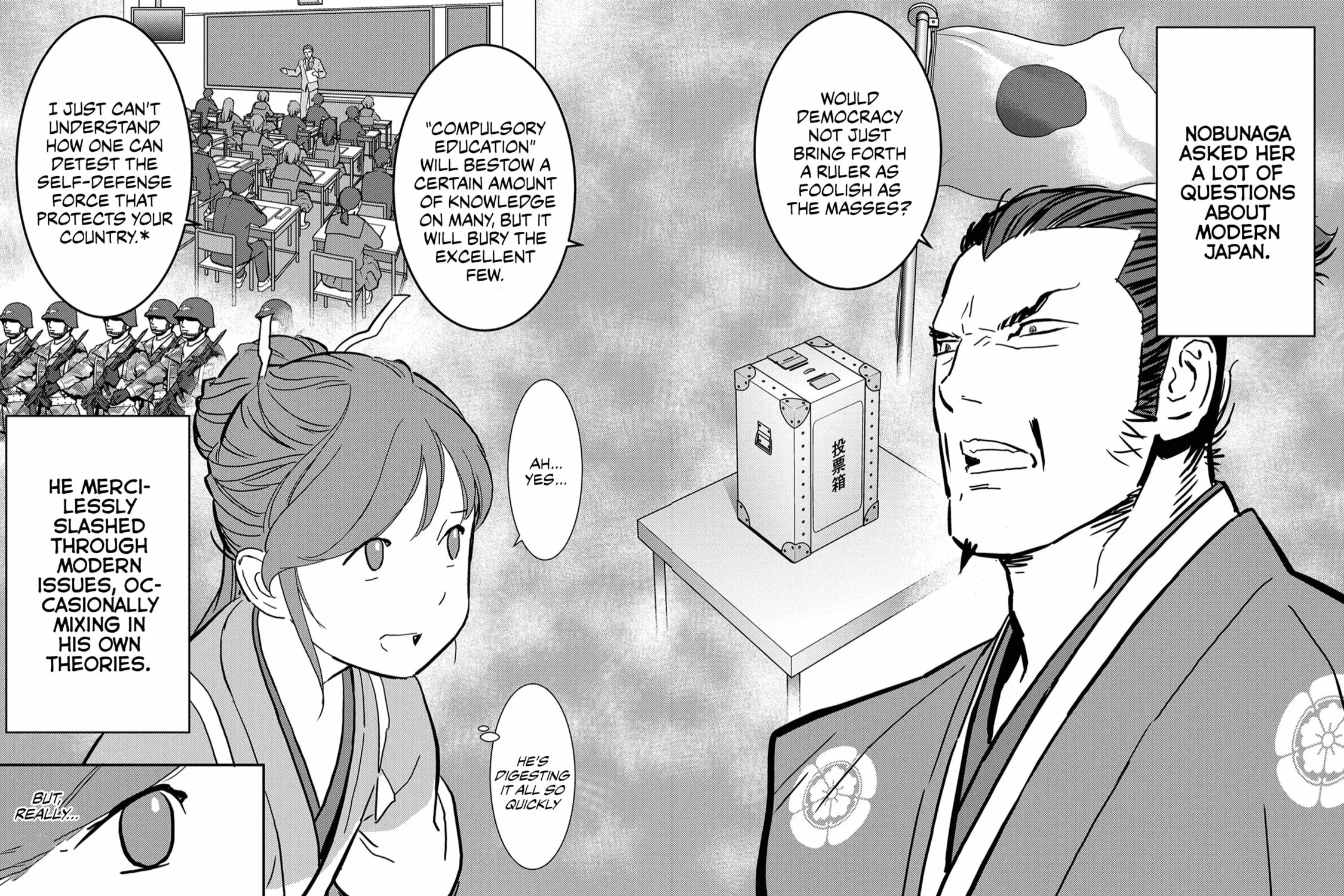 Sengoku Komachi Kuroutan: Noukou Giga Chapter 16 page 56 - 