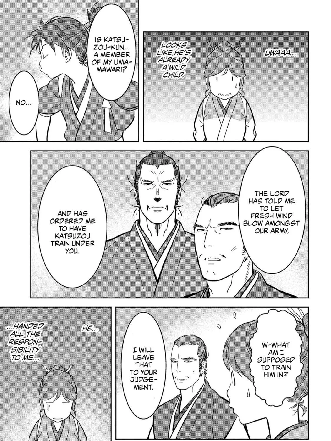 Sengoku Komachi Kuroutan: Noukou Giga Chapter 17 page 18 - 