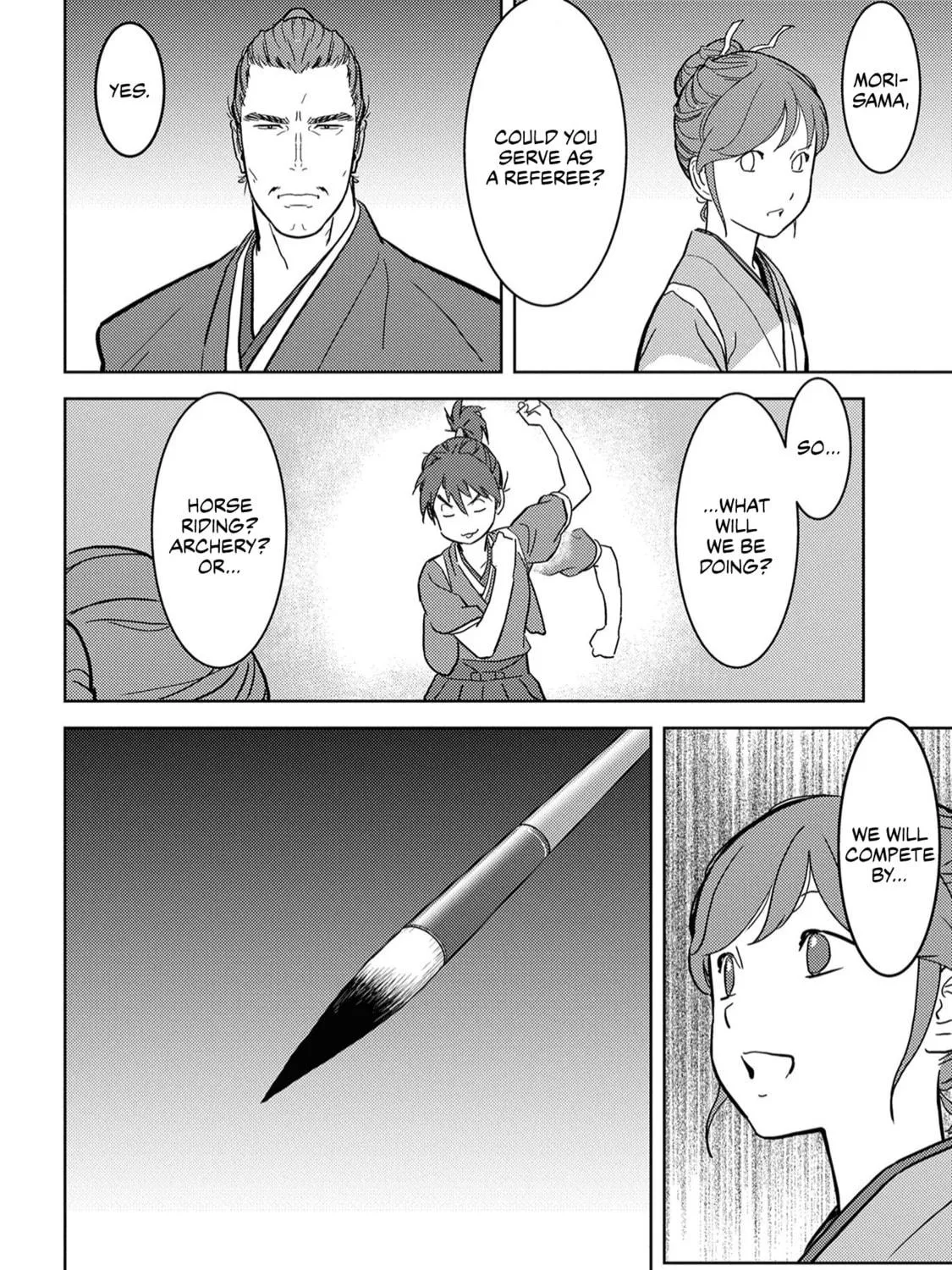 Sengoku Komachi Kuroutan: Noukou Giga Chapter 17 page 28 - 