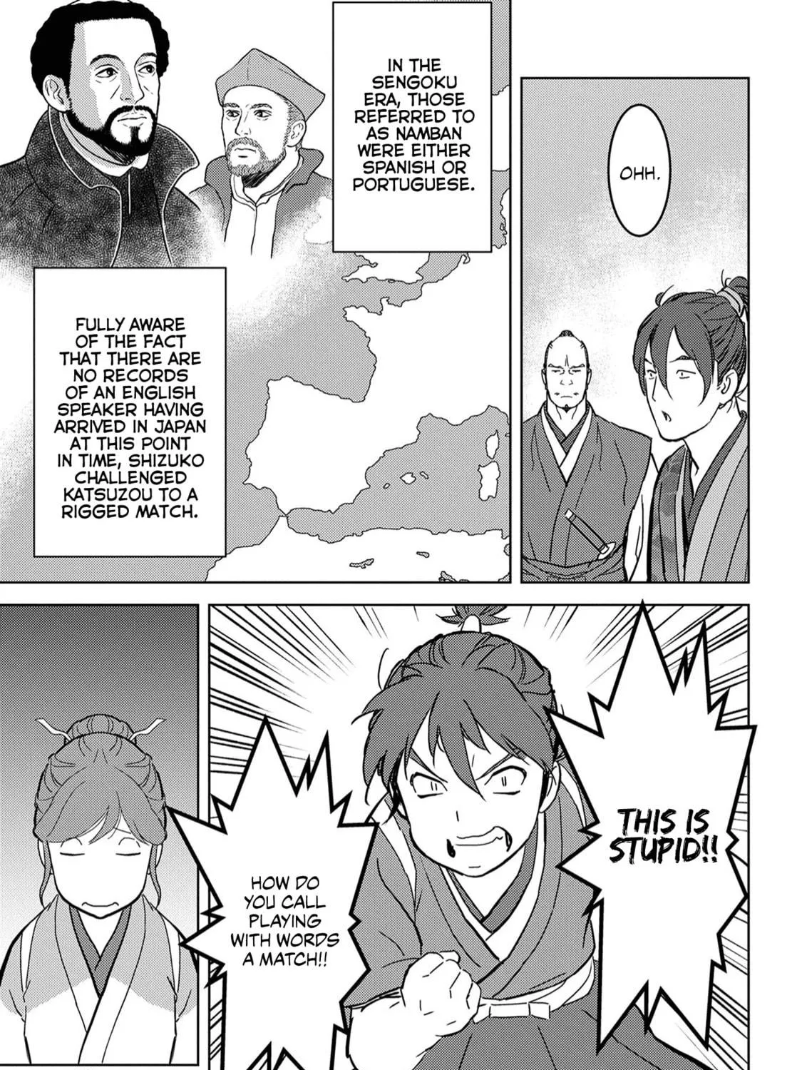 Sengoku Komachi Kuroutan: Noukou Giga Chapter 17 page 34 - 