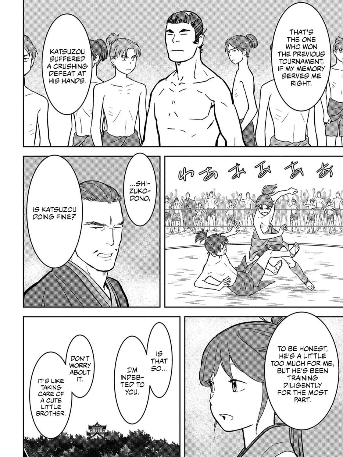 Sengoku Komachi Kuroutan: Noukou Giga Chapter 18 page 48 - 