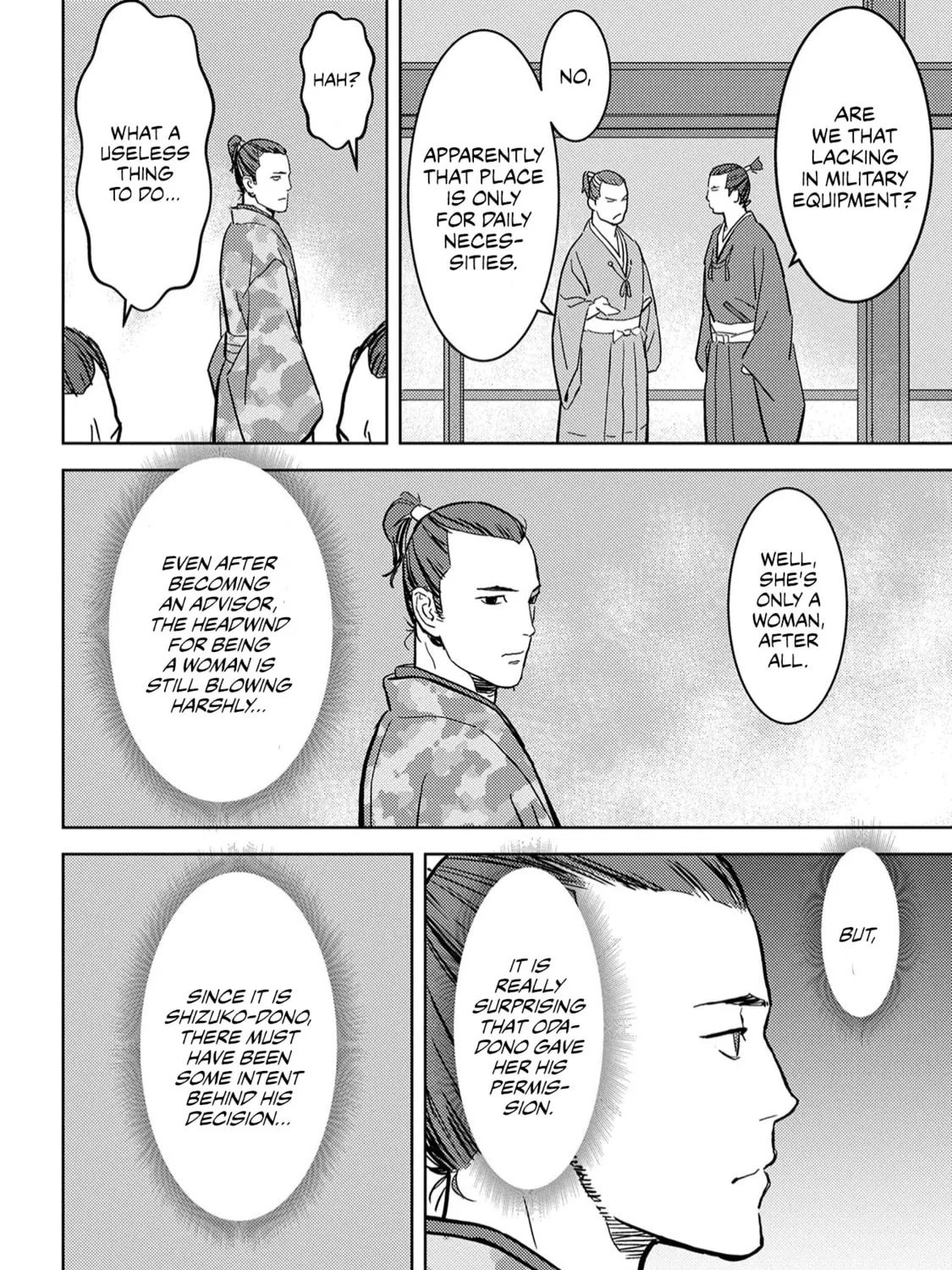 Sengoku Komachi Kuroutan: Noukou Giga Chapter 19 page 12 - 