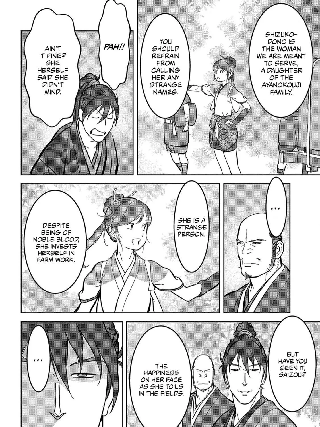 Sengoku Komachi Kuroutan: Noukou Giga Chapter 19 page 28 - 