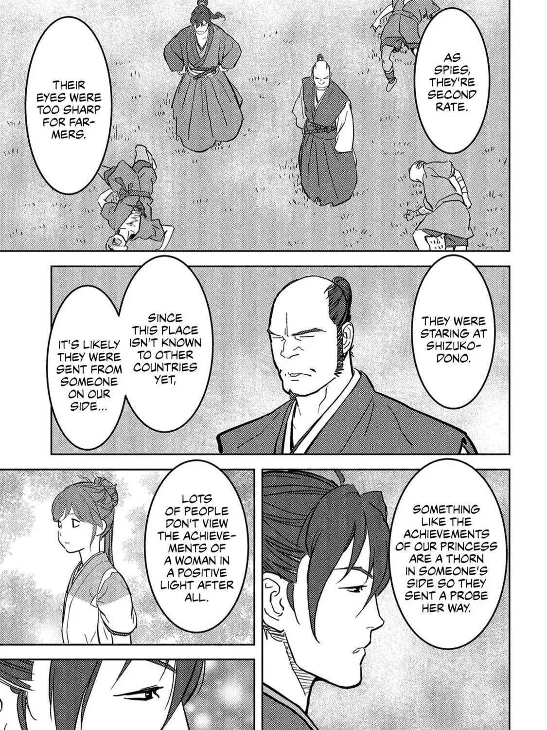 Sengoku Komachi Kuroutan: Noukou Giga Chapter 19 page 38 - 