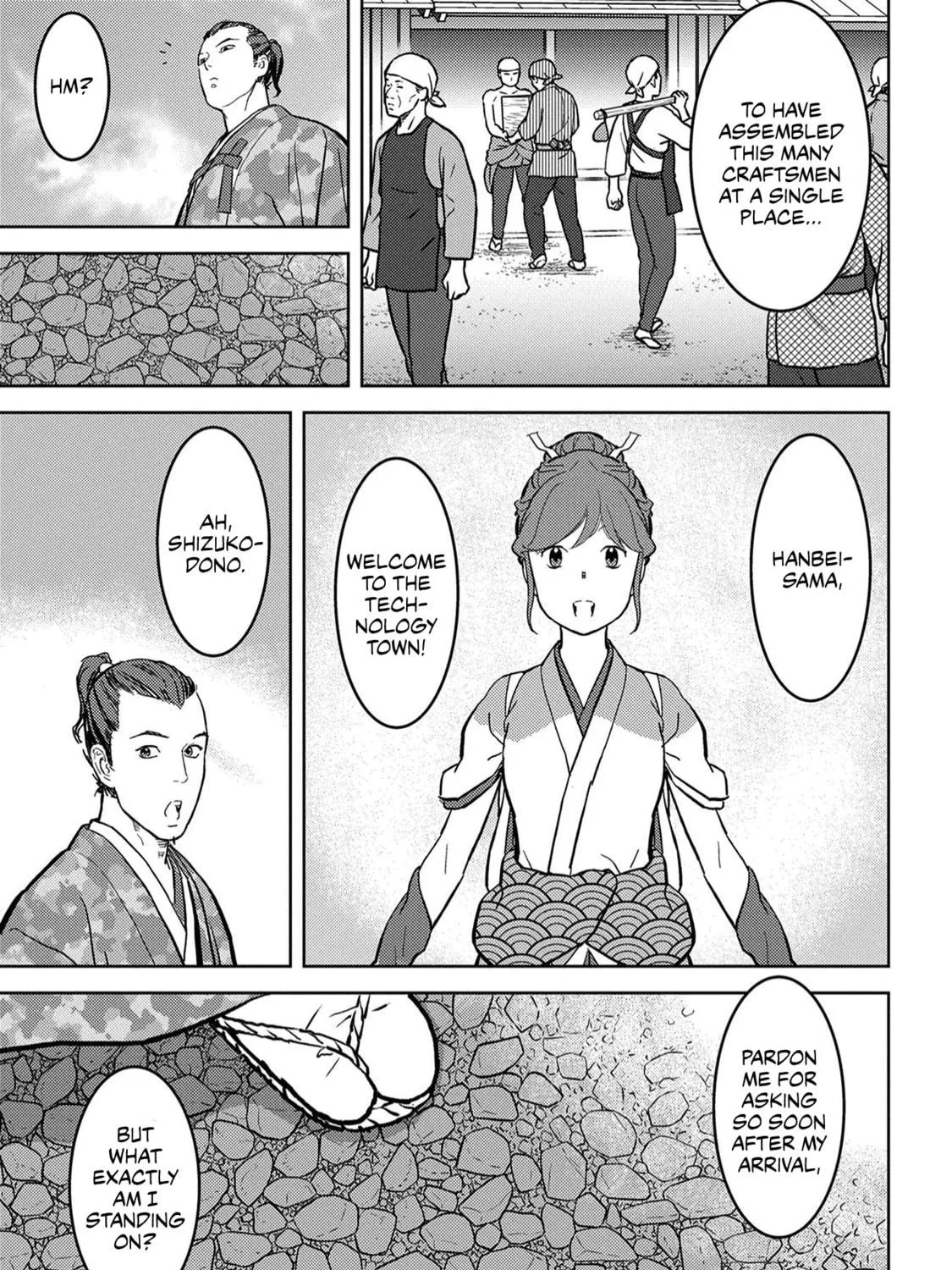 Sengoku Komachi Kuroutan: Noukou Giga Chapter 19 page 46 - 
