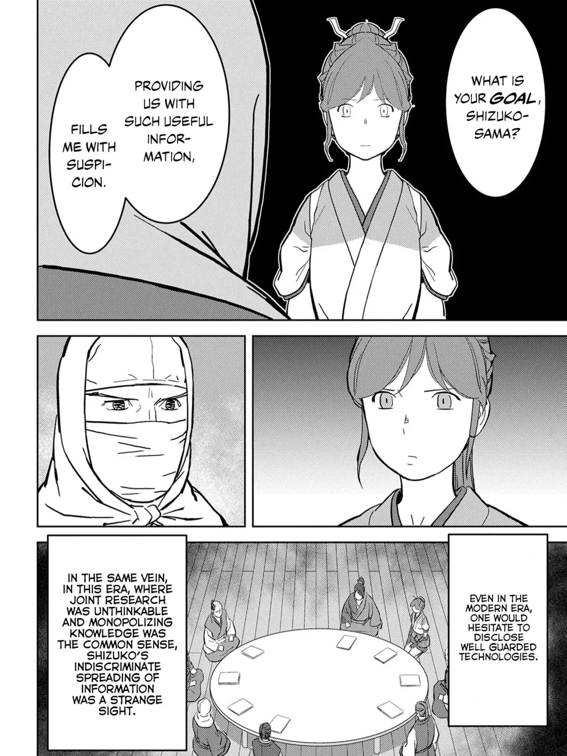 Sengoku Komachi Kuroutan: Noukou Giga Chapter 21 page 36 - 