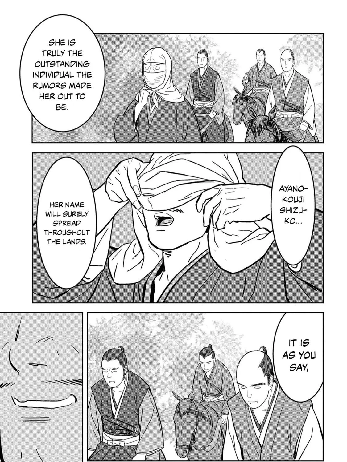 Sengoku Komachi Kuroutan: Noukou Giga Chapter 21 page 76 - 