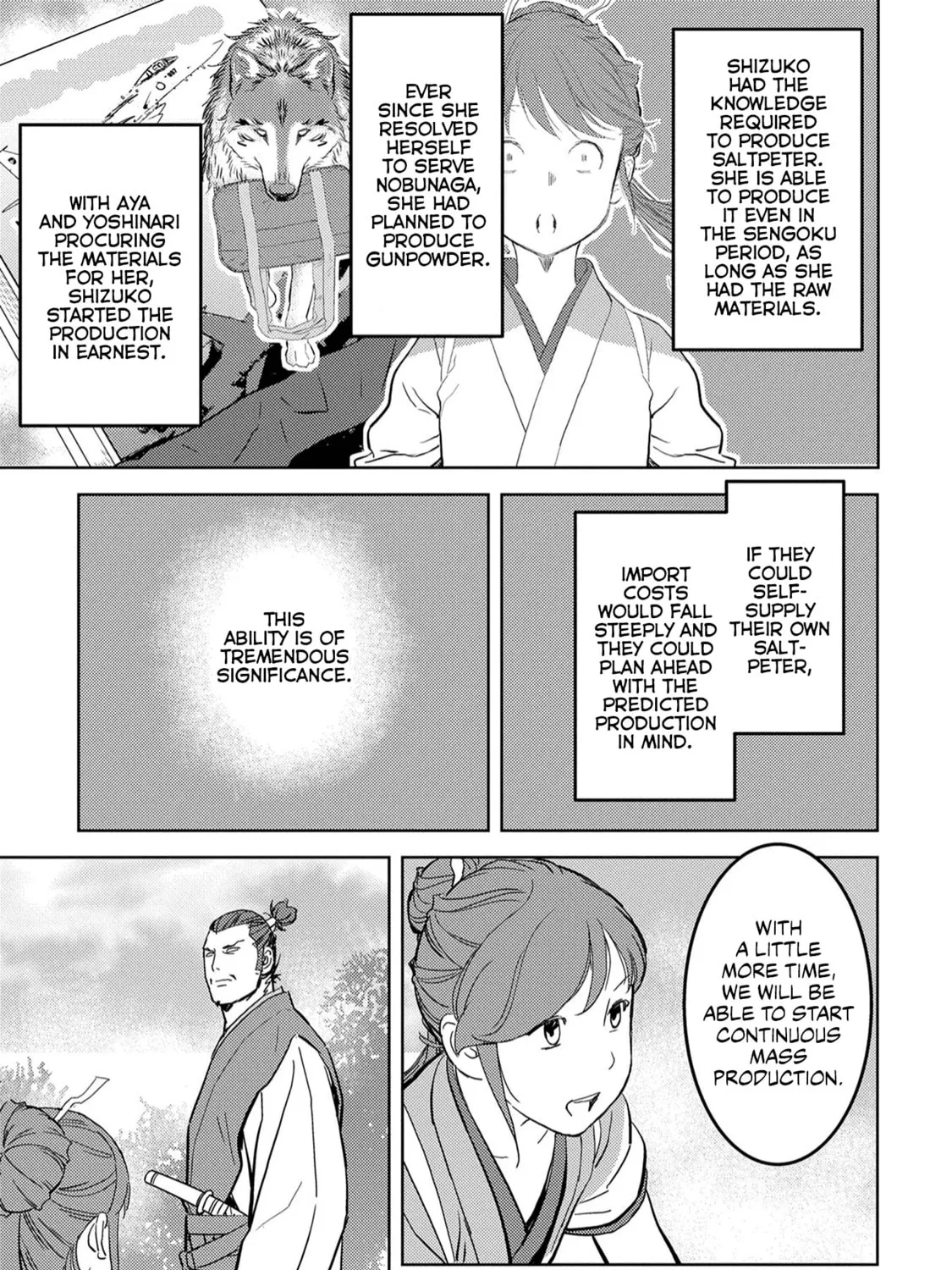 Sengoku Komachi Kuroutan: Noukou Giga Chapter 22 page 32 - 
