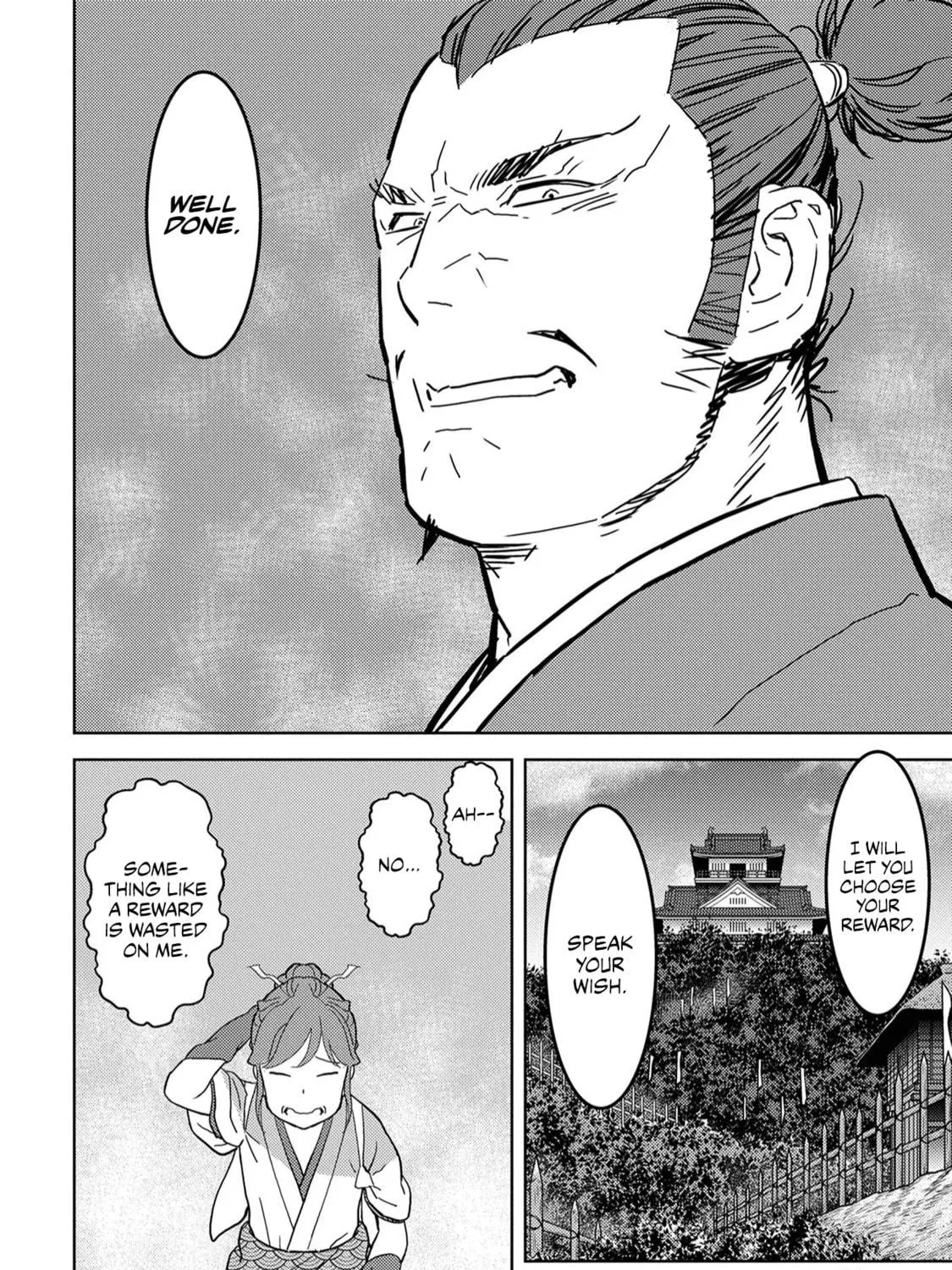 Sengoku Komachi Kuroutan: Noukou Giga Chapter 22 page 34 - 