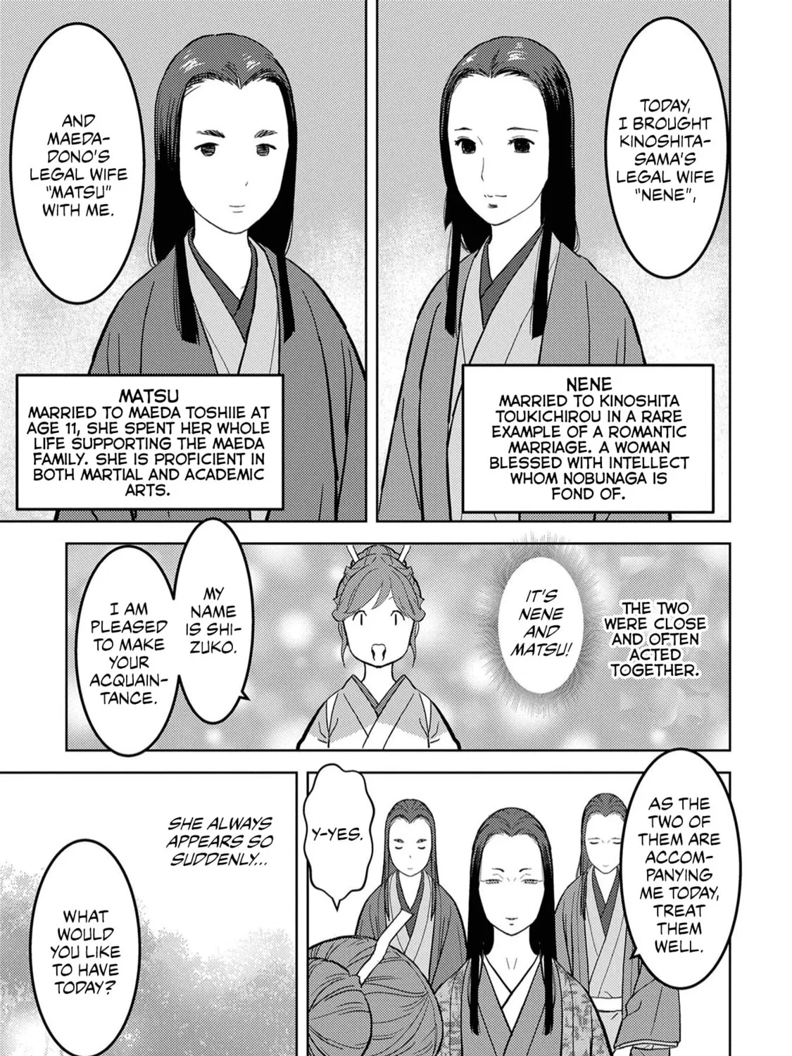 Sengoku Komachi Kuroutan: Noukou Giga Chapter 22 page 44 - 