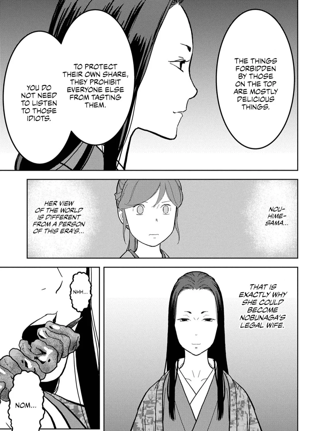 Sengoku Komachi Kuroutan: Noukou Giga Chapter 22 page 56 - 