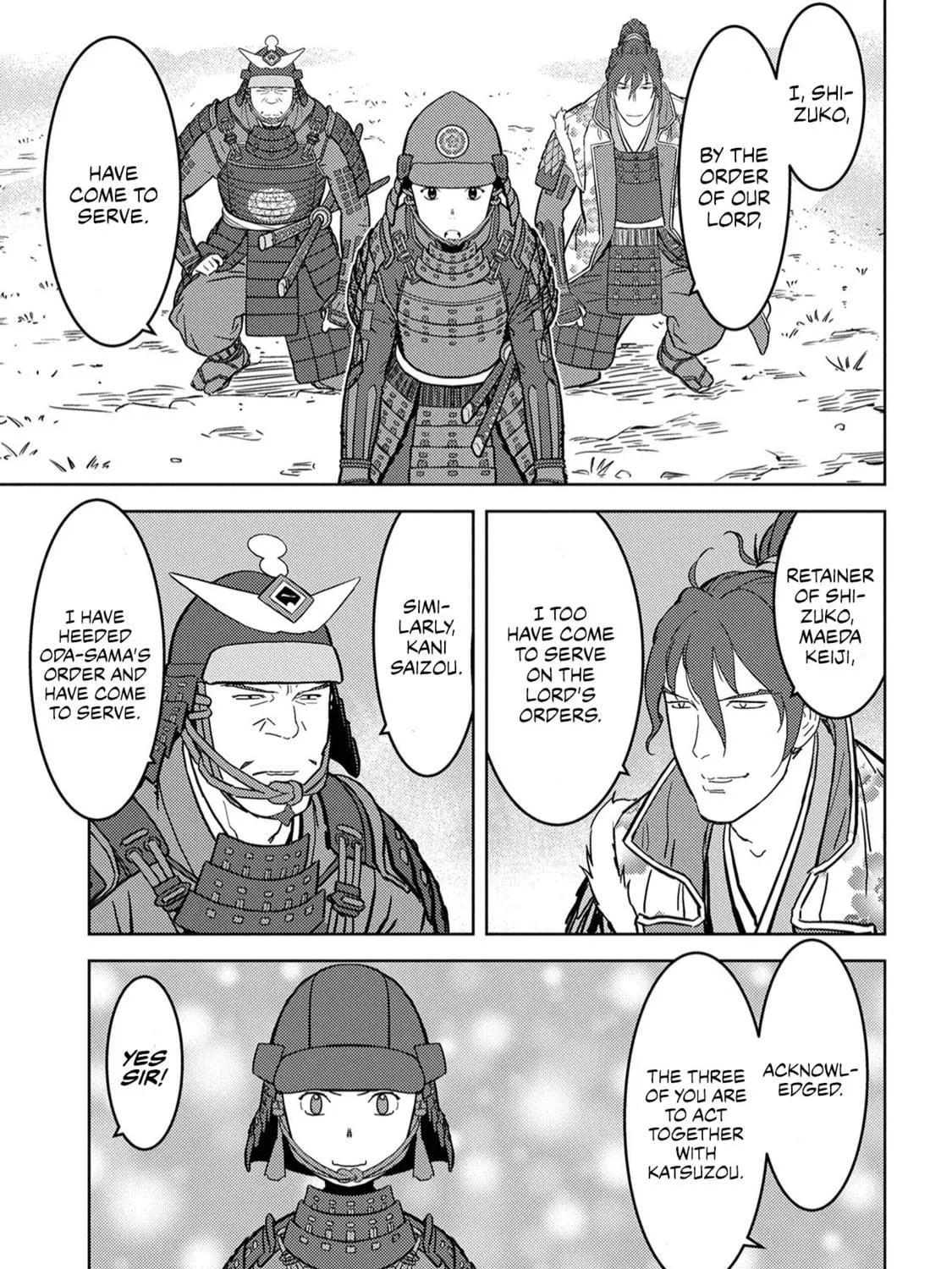 Sengoku Komachi Kuroutan: Noukou Giga Chapter 23 page 34 - 