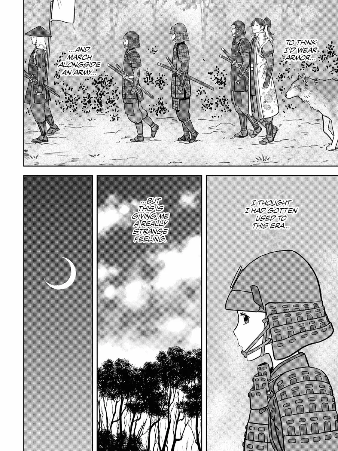 Sengoku Komachi Kuroutan: Noukou Giga Chapter 23 page 42 - 