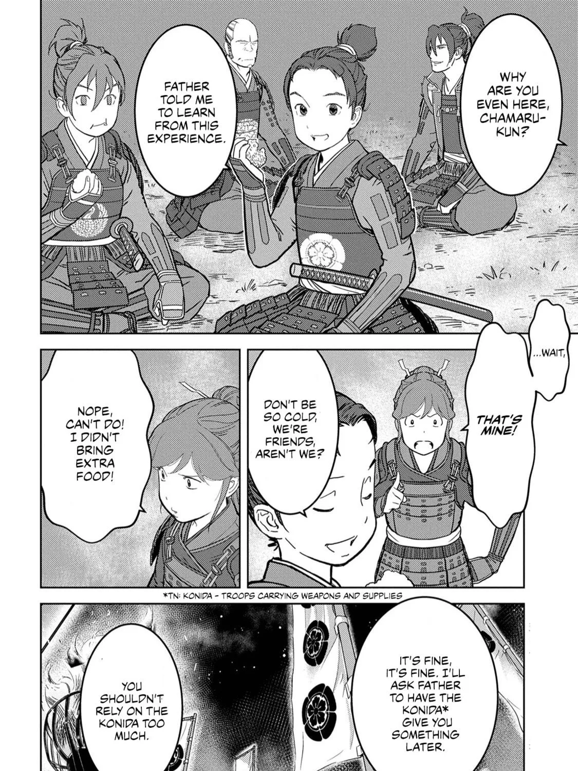 Sengoku Komachi Kuroutan: Noukou Giga Chapter 23 page 46 - 