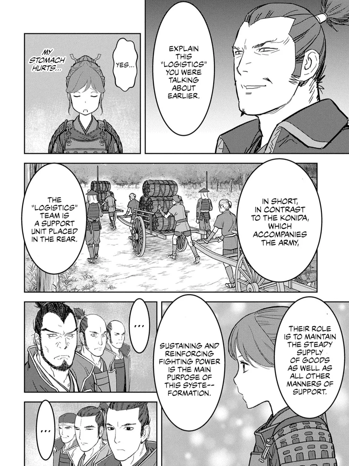 Sengoku Komachi Kuroutan: Noukou Giga Chapter 23 page 54 - 