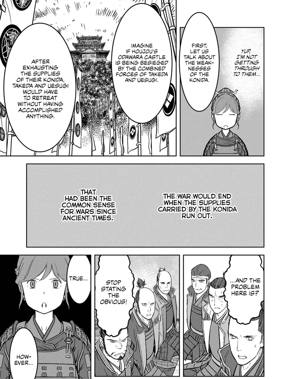 Sengoku Komachi Kuroutan: Noukou Giga Chapter 23 page 56 - 